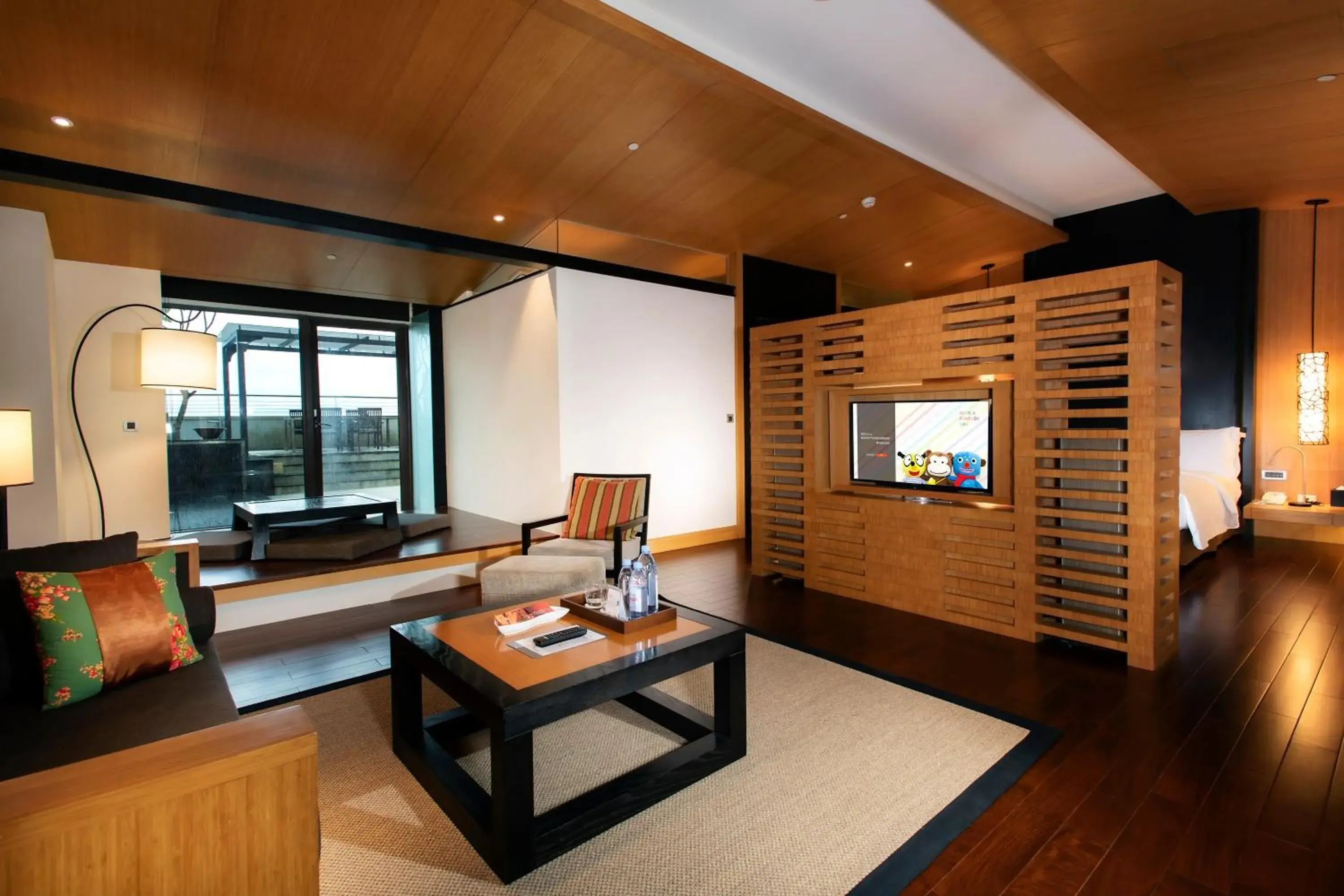 Living room in Silks Place Yilan Living room in Silks Place Yilan