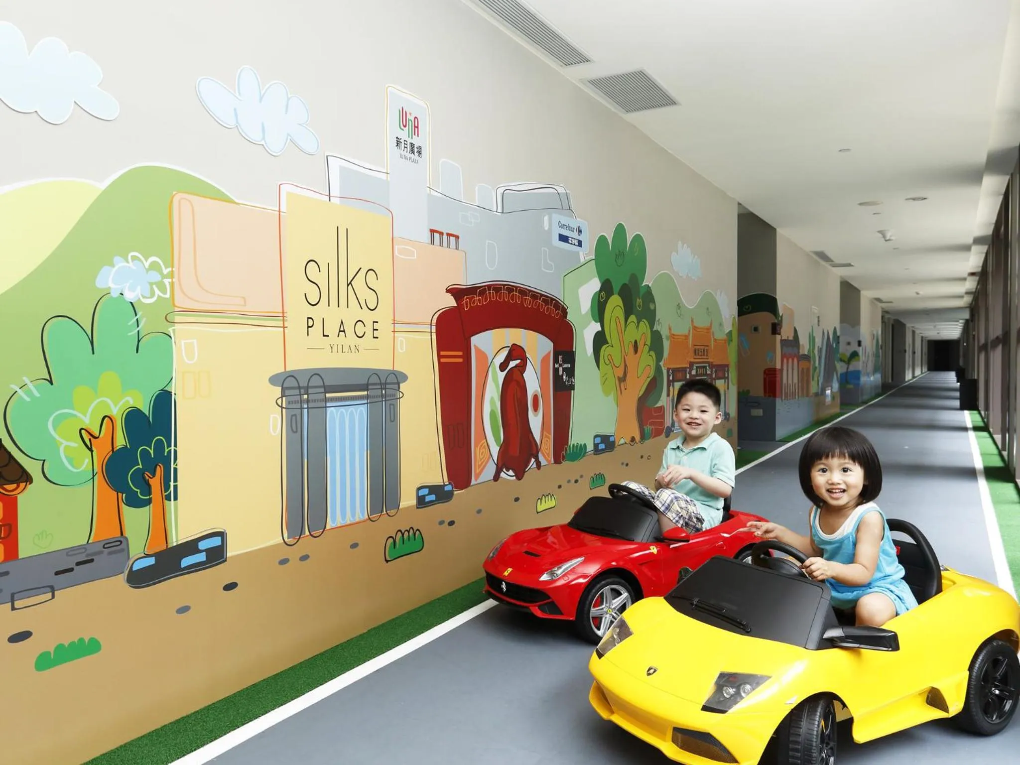 Children play ground in Silks Place Yilan