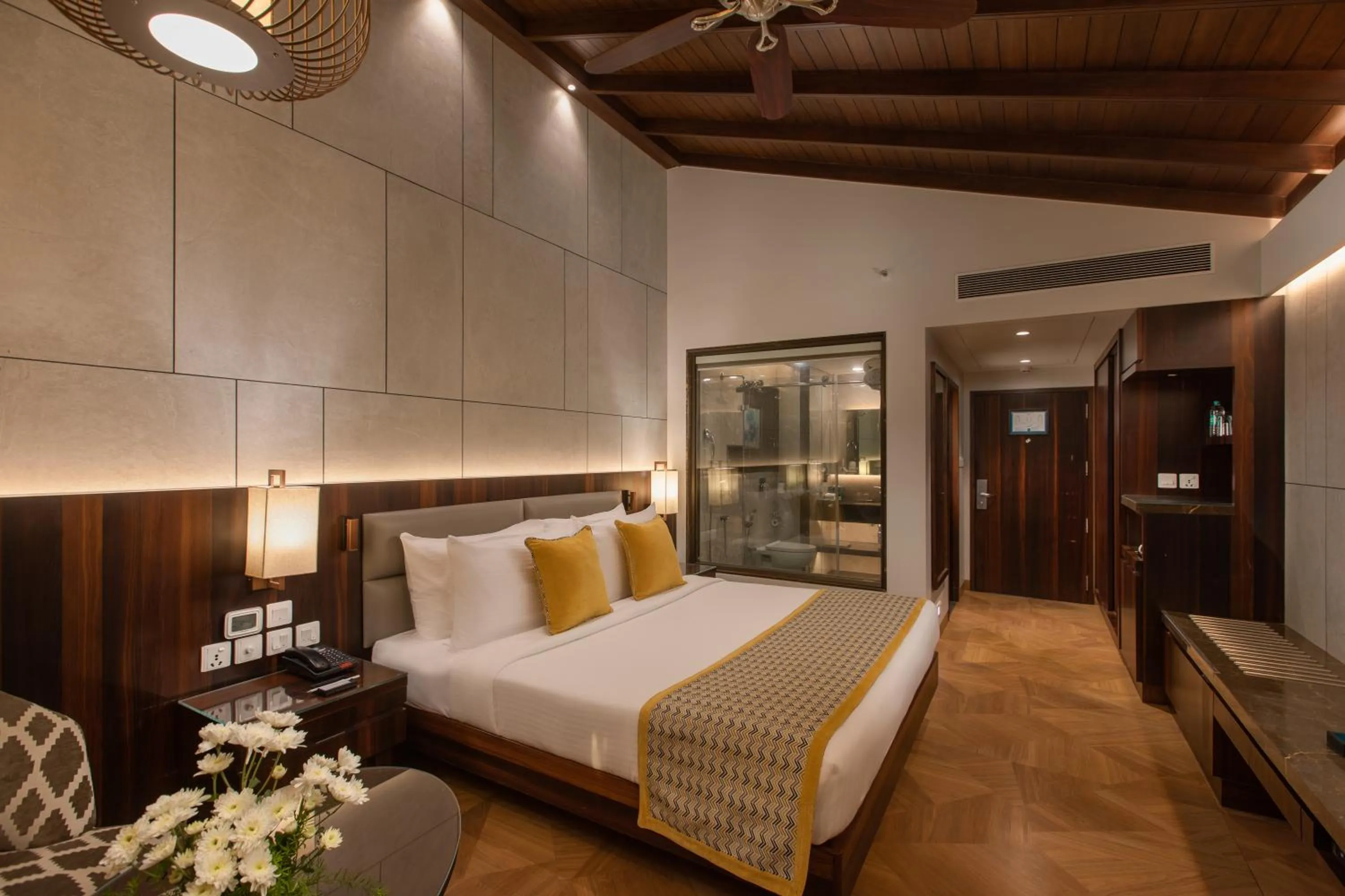 Bed in Kenilworth Resort & Spa, Goa