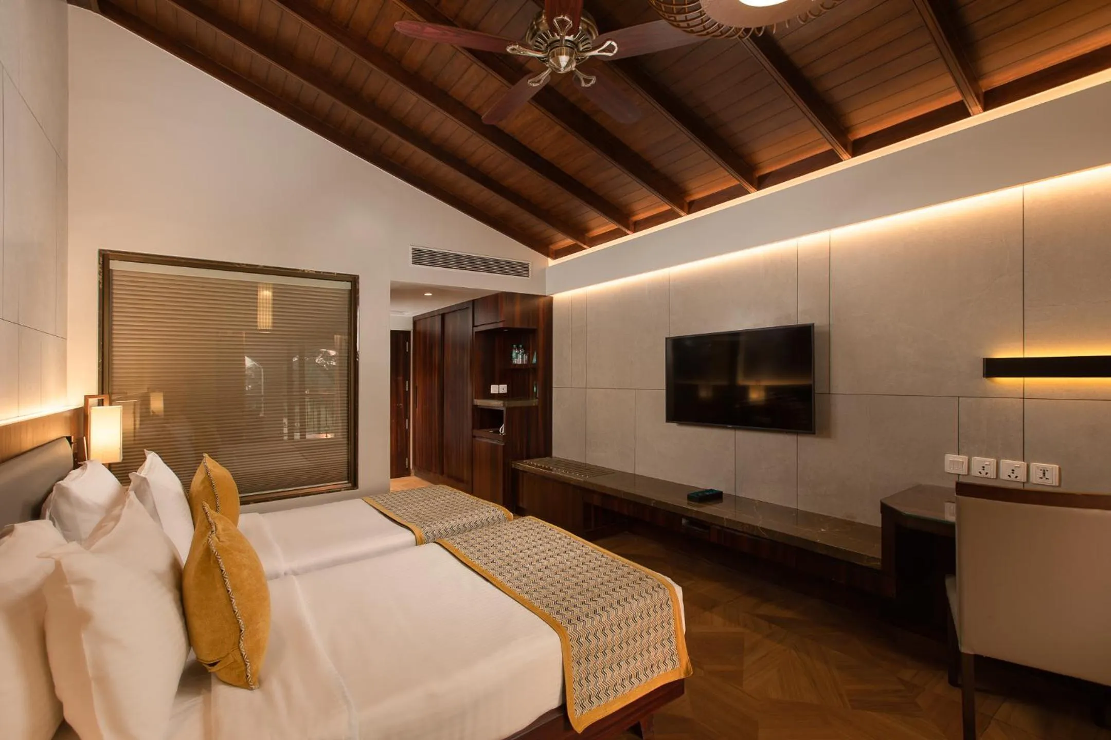 Bed in Kenilworth Resort & Spa, Goa