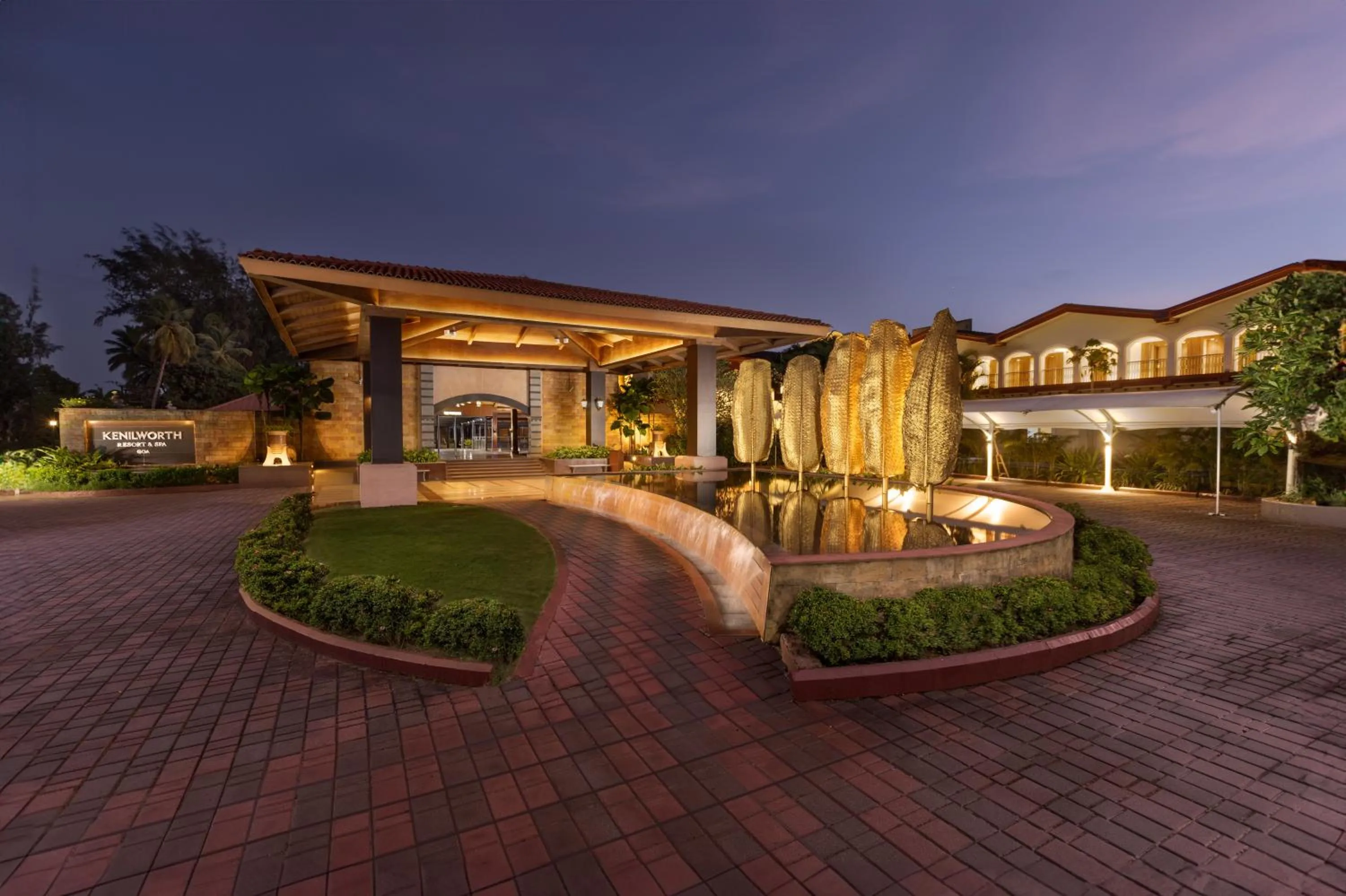 Facade/entrance in Kenilworth Resort & Spa, Goa