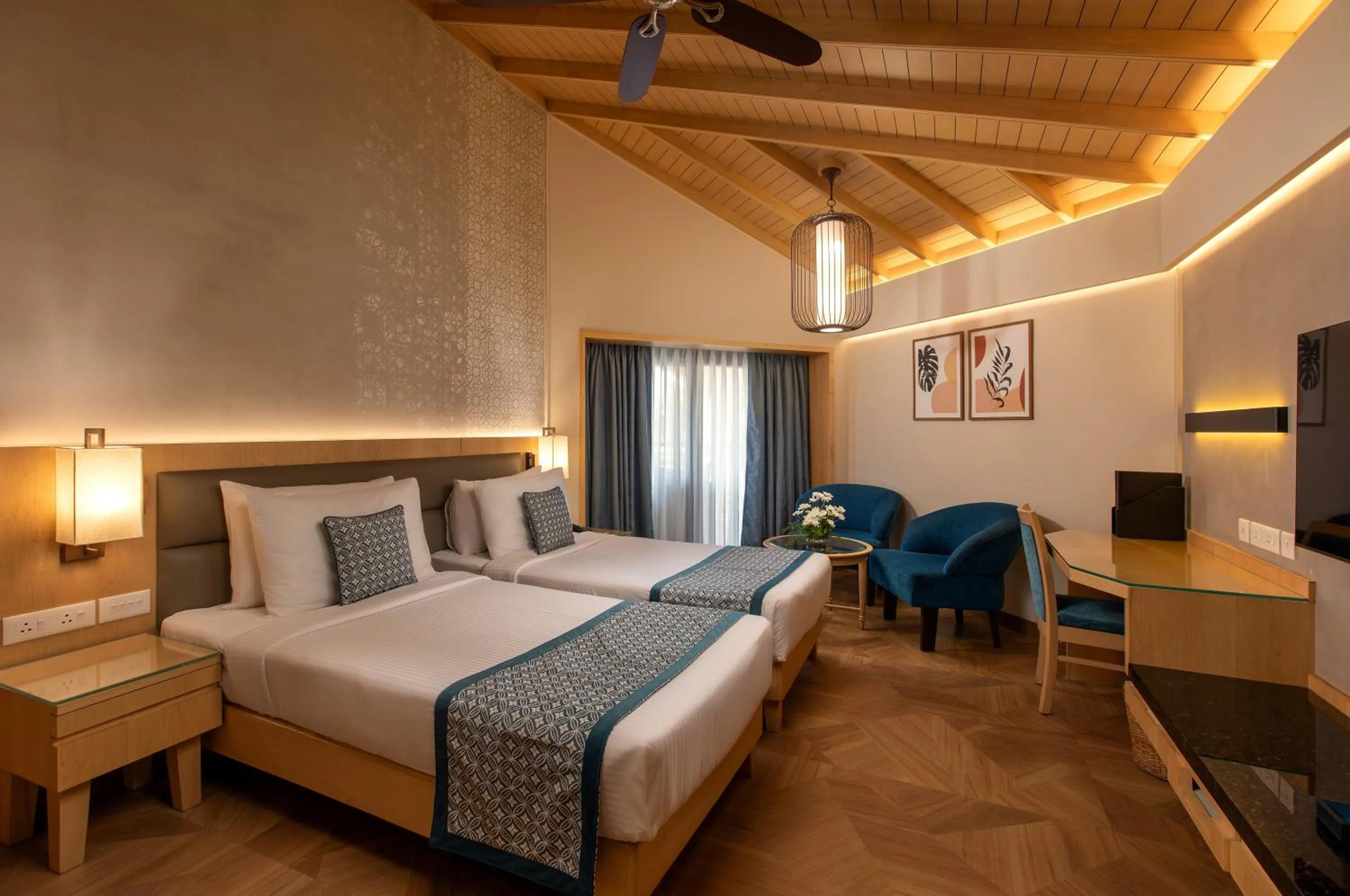 Photo of the whole room, Bed in Kenilworth Resort & Spa, Goa