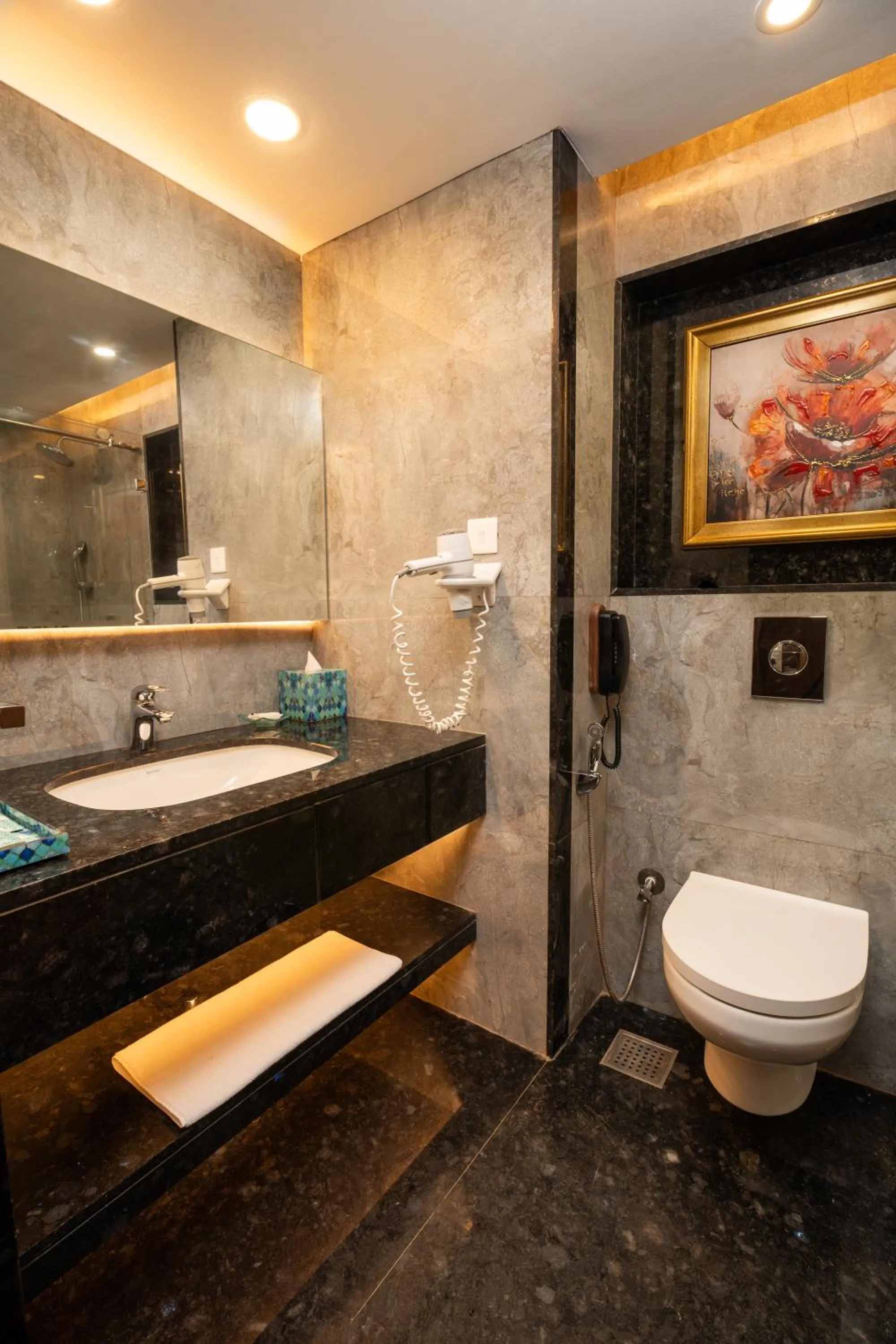 Toilet in Kenilworth Resort & Spa, Goa