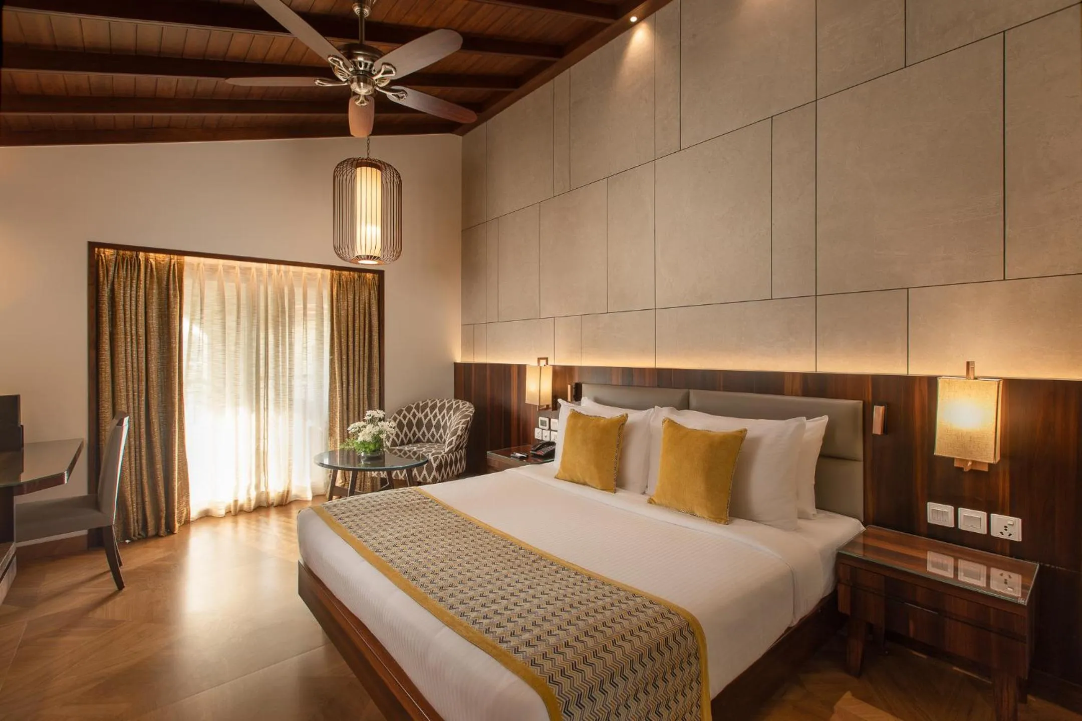 Bed in Kenilworth Resort & Spa, Goa