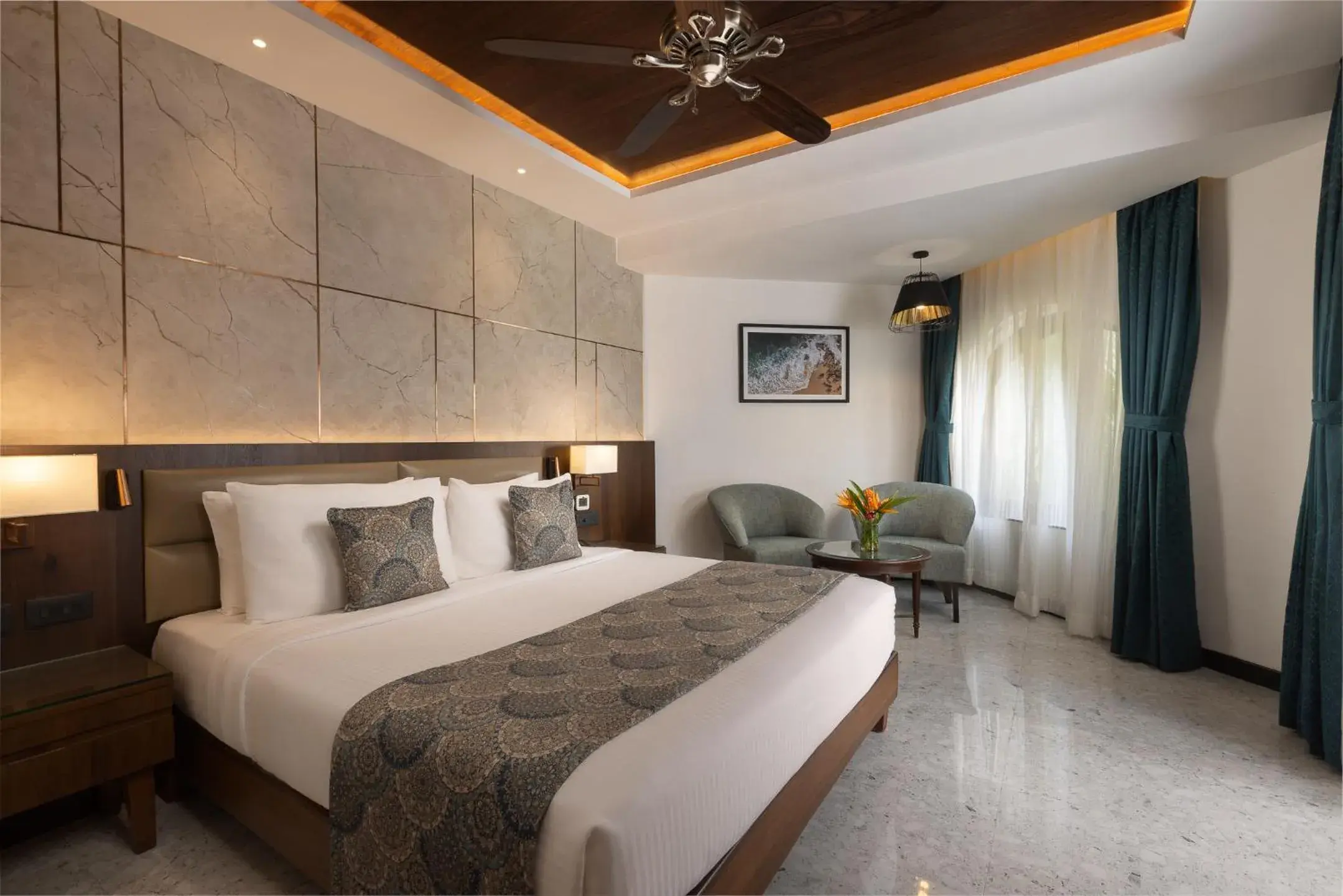 Bed in Kenilworth Resort & Spa, Goa Bed in Kenilworth Resort & Spa, Goa