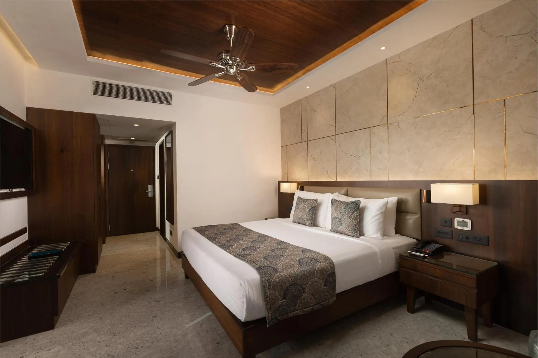 Bed in Kenilworth Resort & Spa, Goa