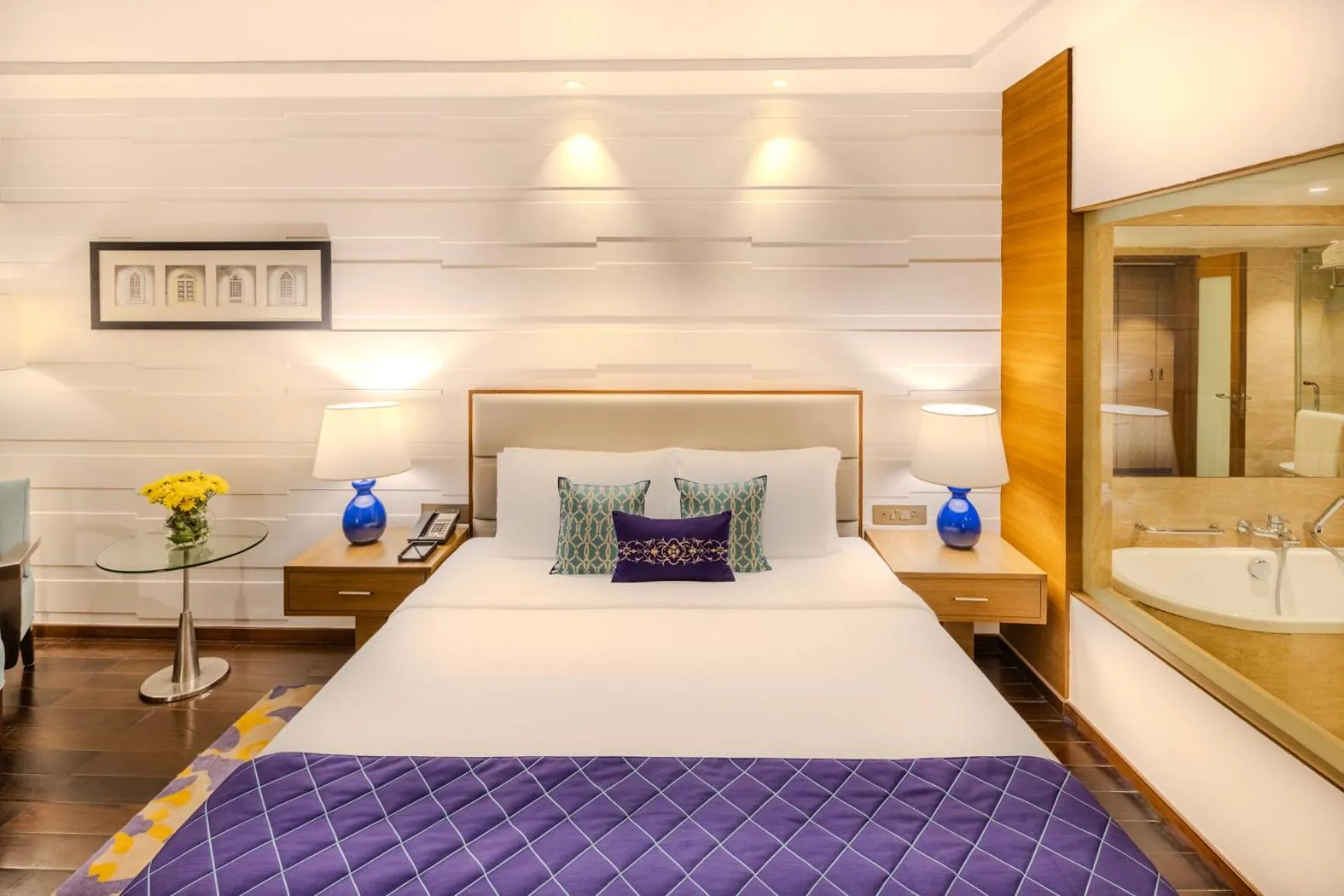 Bed in Vivanta Goa, Panaji