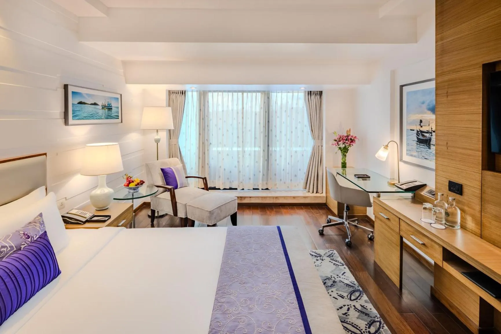 Bed in Vivanta Goa, Panaji