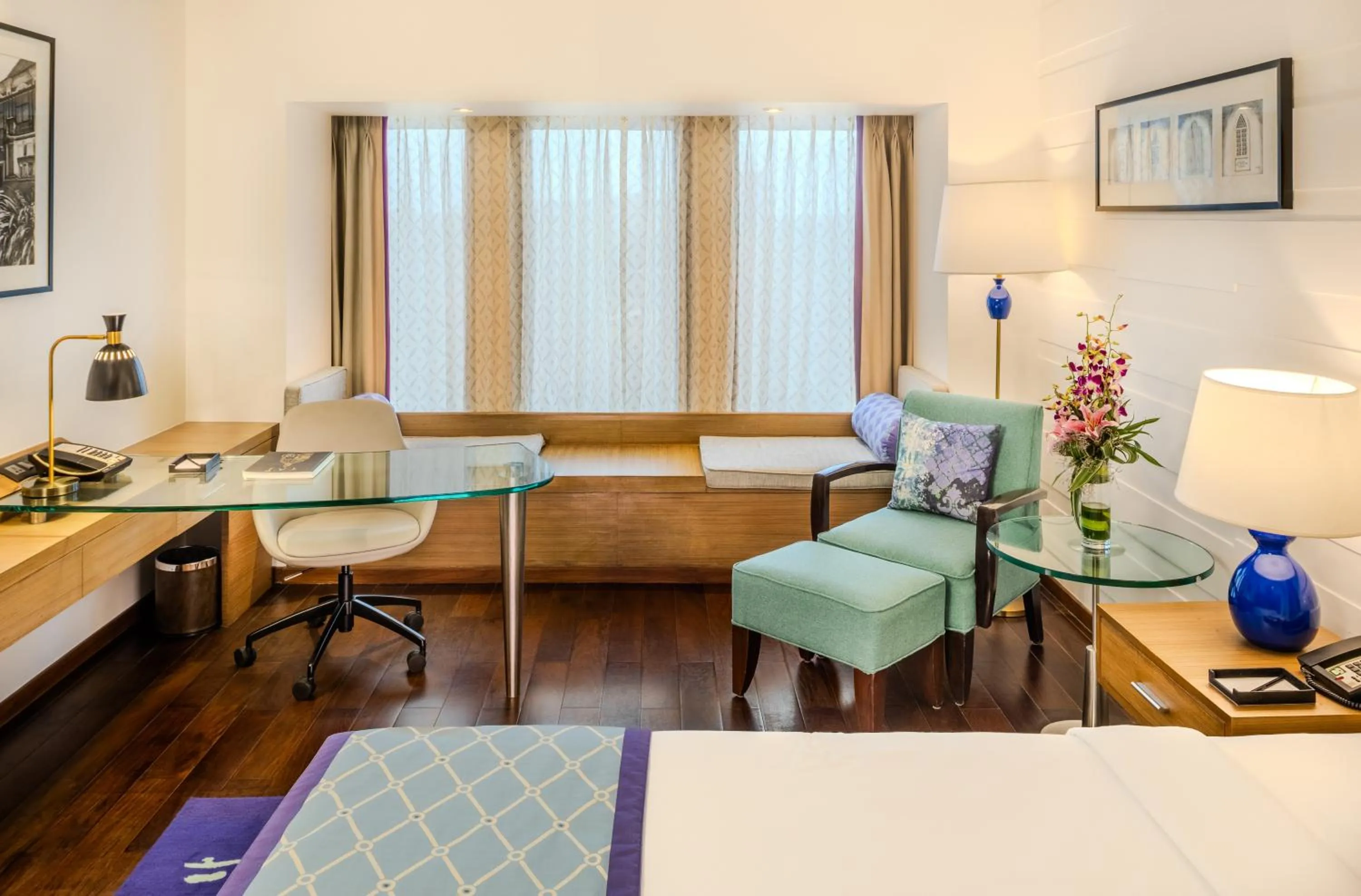 Bed in Vivanta Goa, Panaji