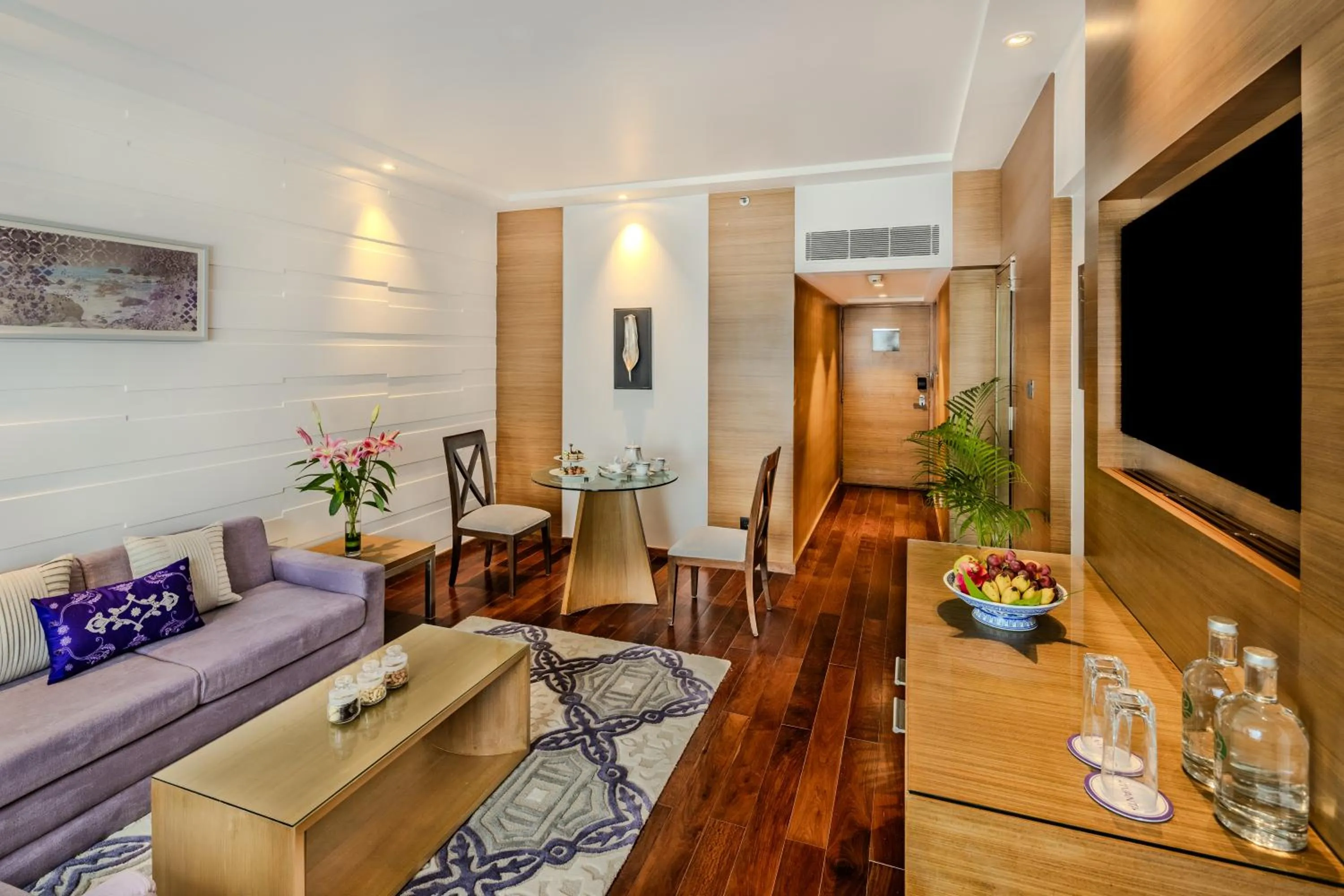 Living room in Vivanta Goa, Panaji