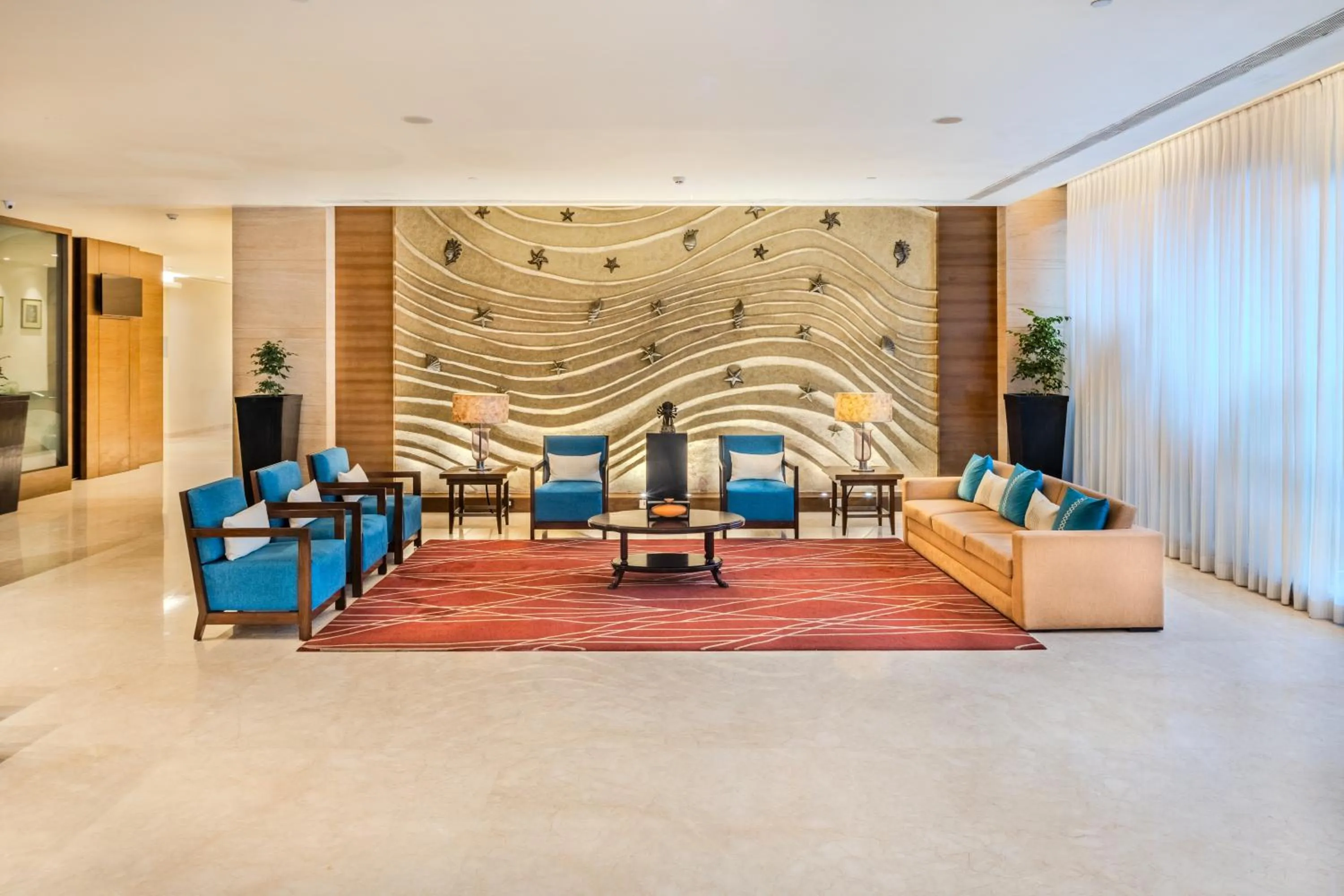 Lobby or reception in Vivanta Goa, Panaji