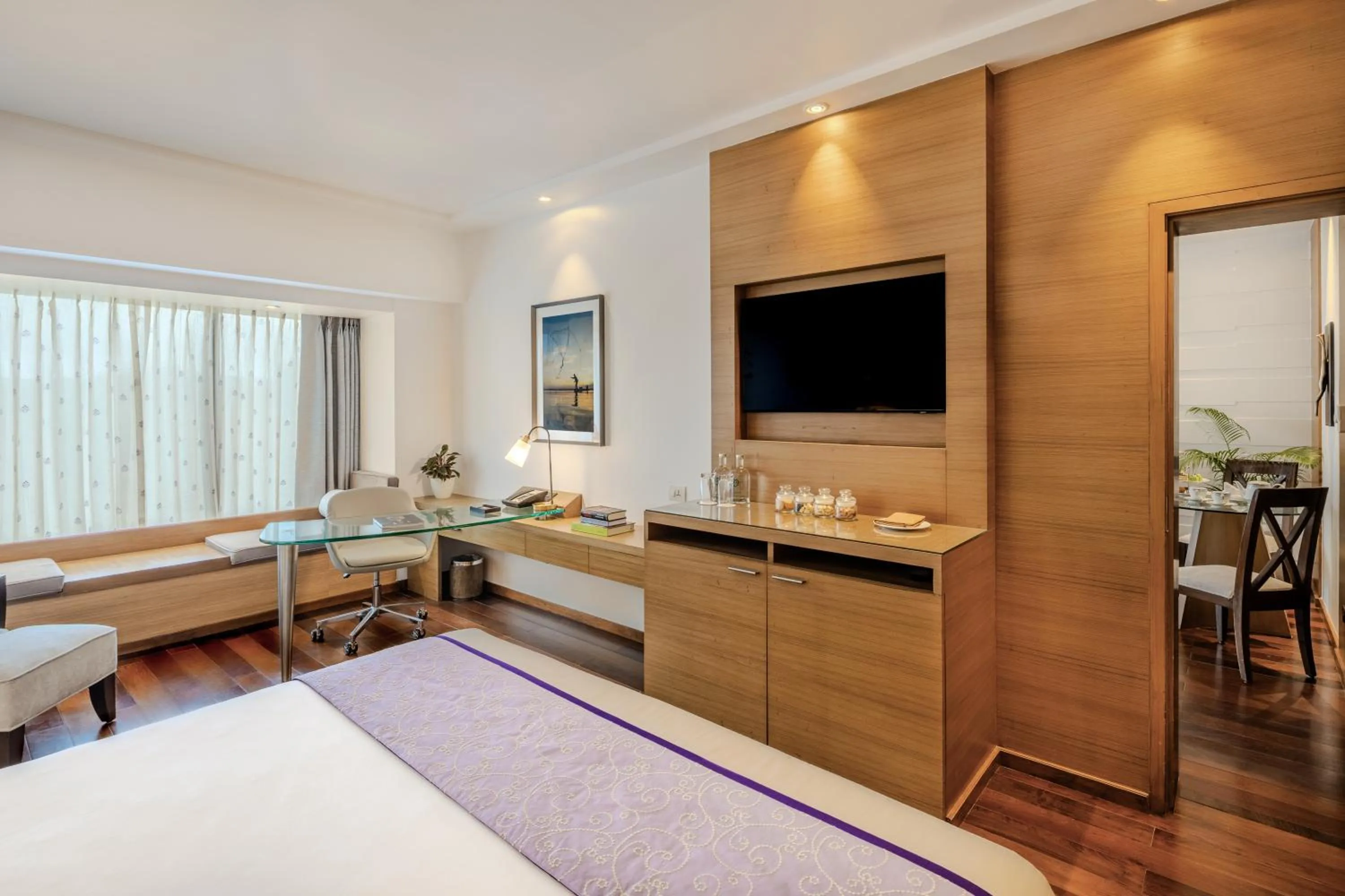 Bed in Vivanta Goa, Panaji