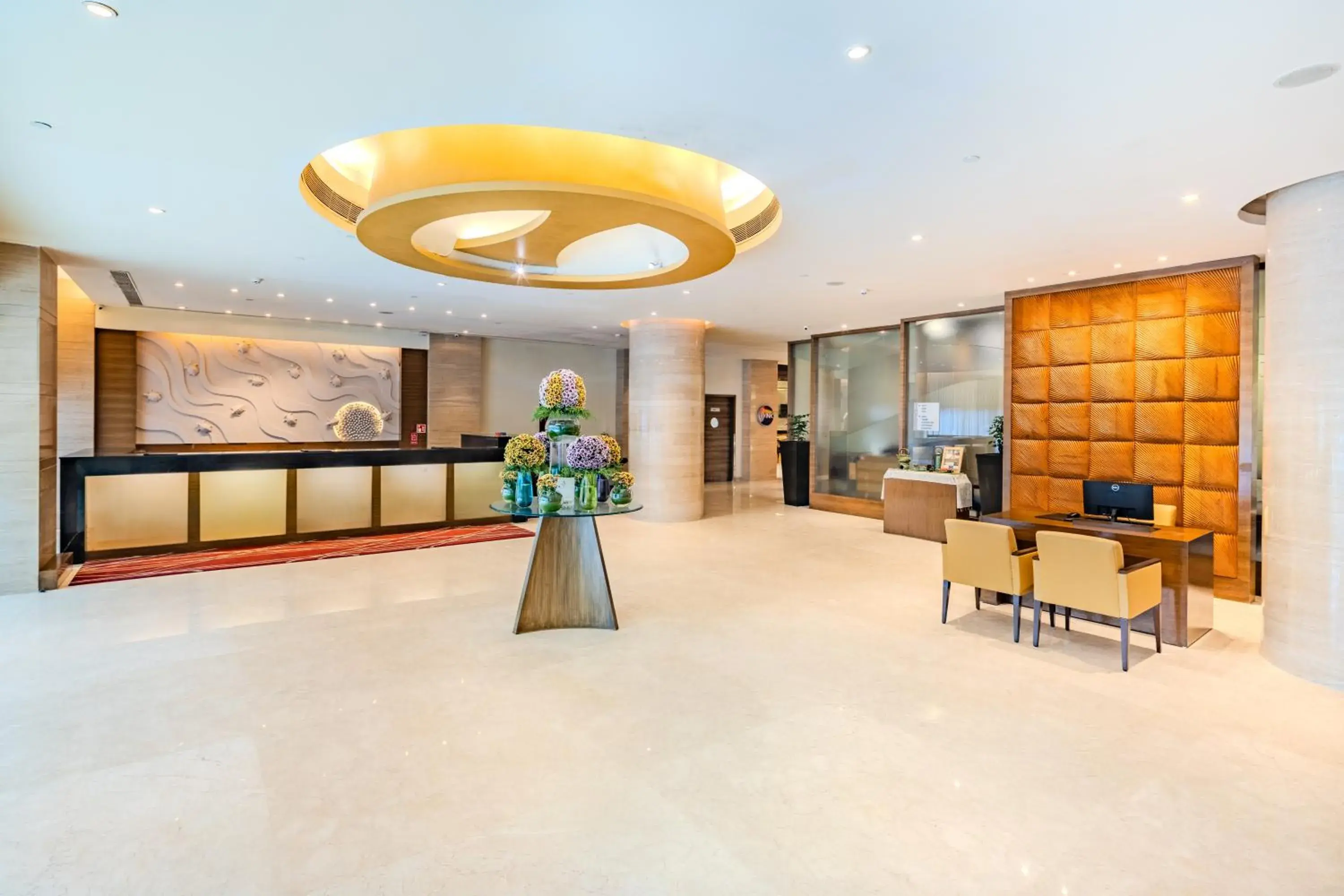 Lobby or reception in Vivanta Goa, Panaji Lobby or reception in Vivanta Goa, Panaji