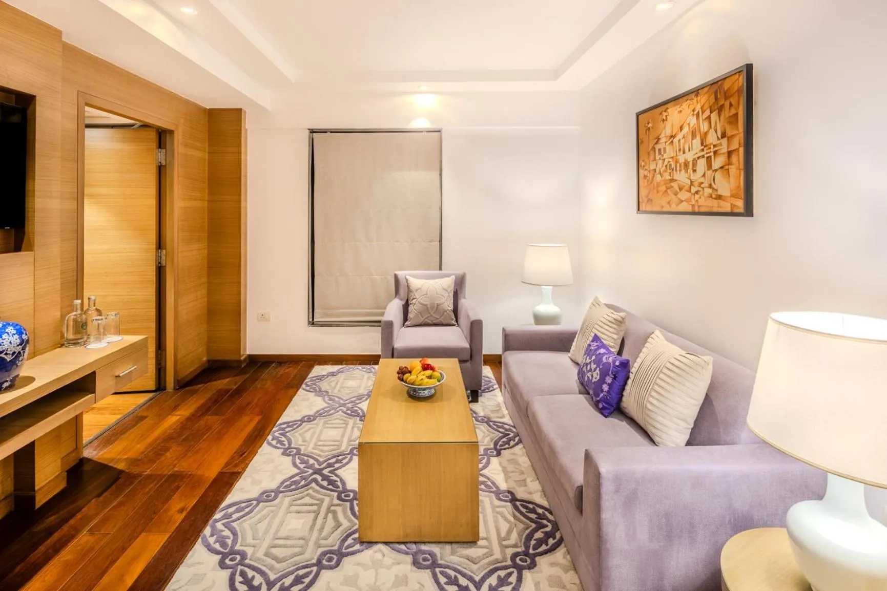 Living room in Vivanta Goa, Panaji