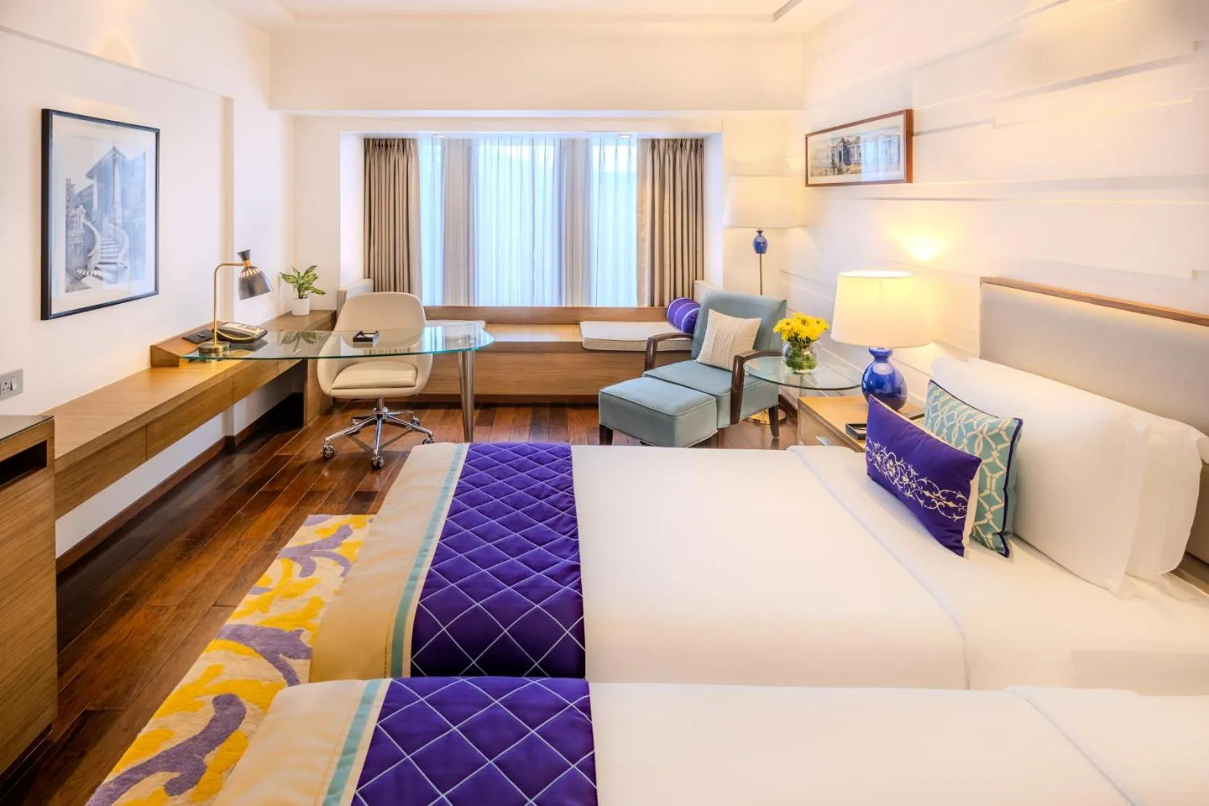 Bed in Vivanta Goa, Panaji