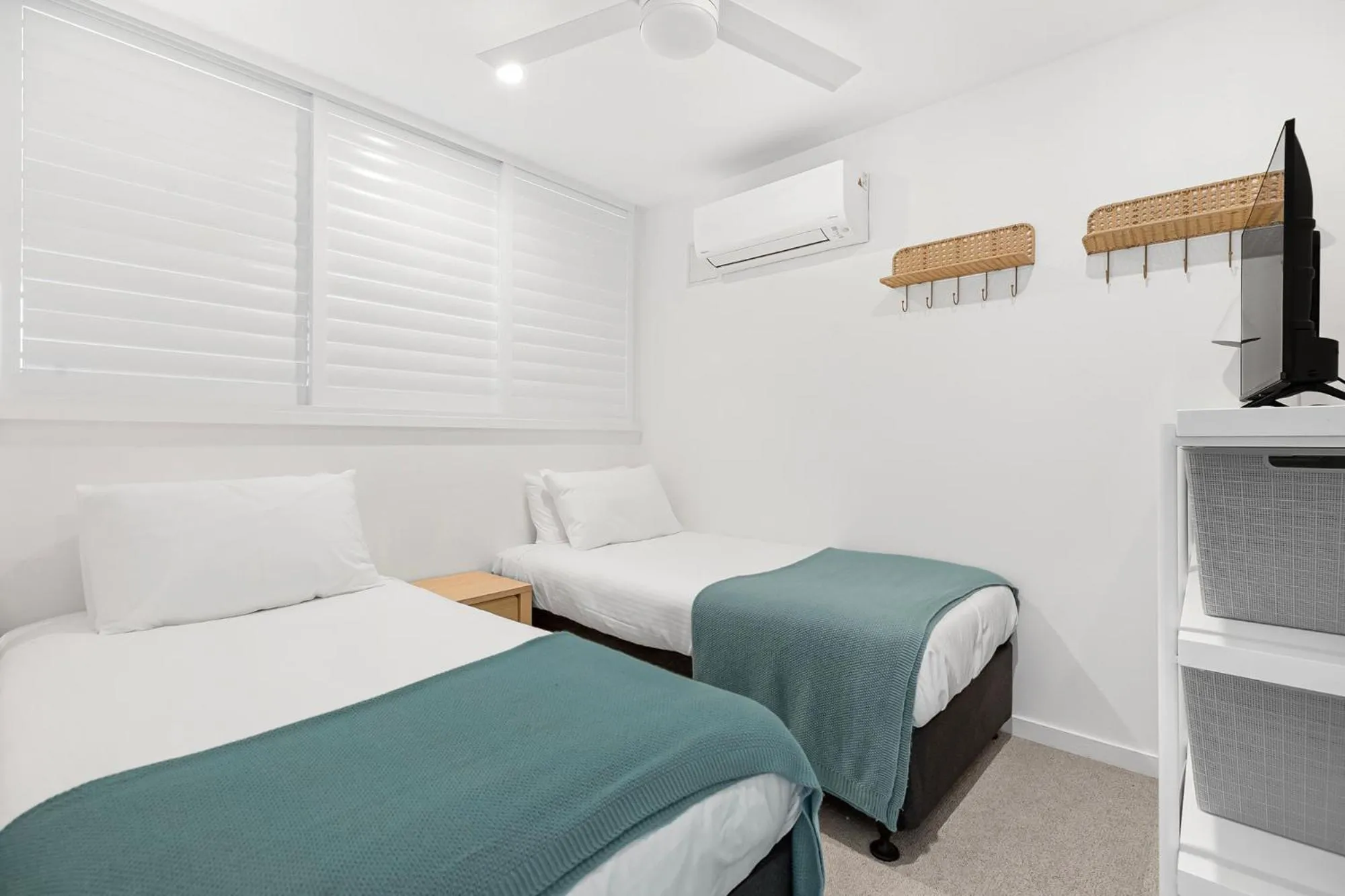 Bed in Pacific Beach Resort