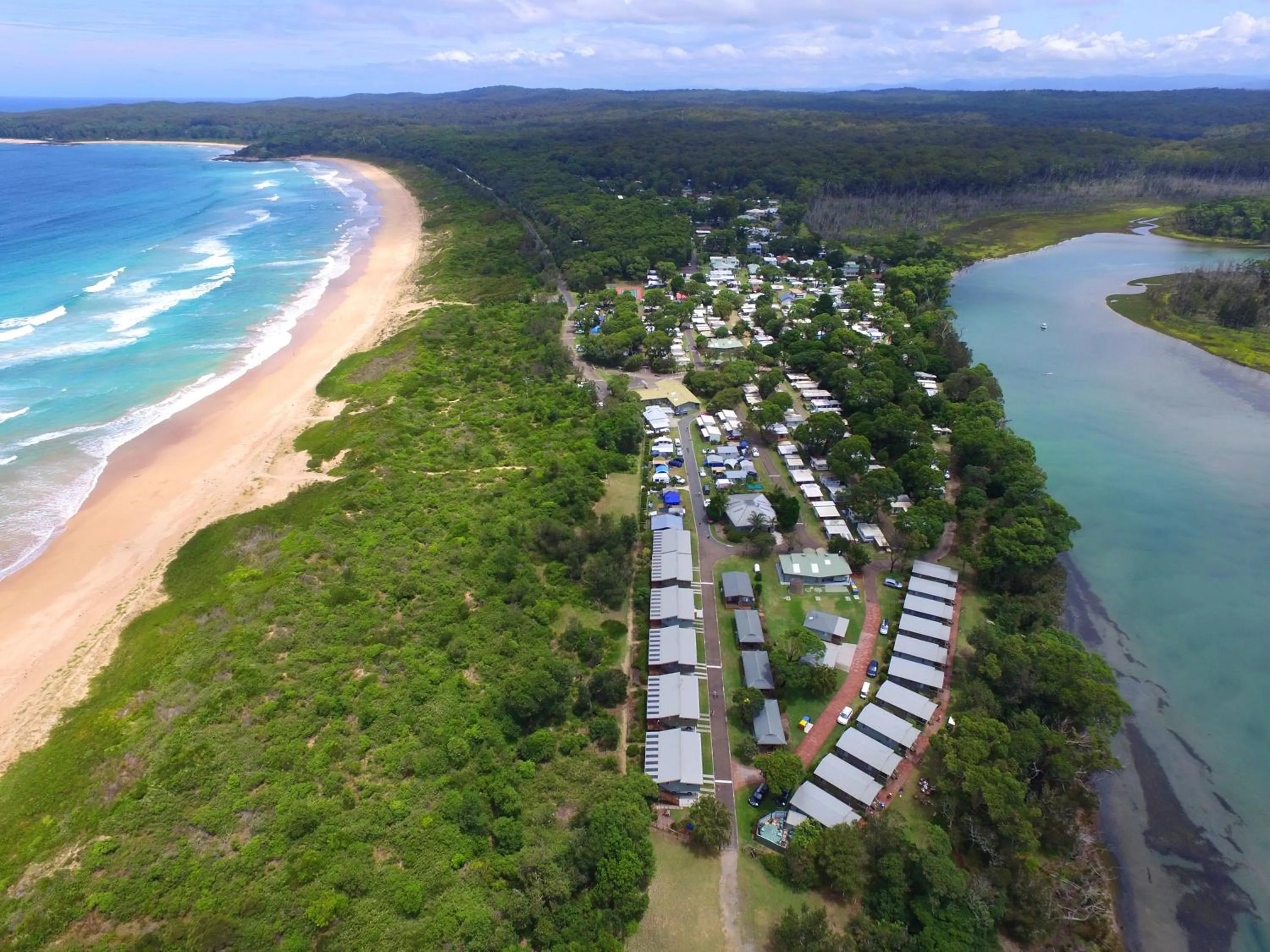 Bird's eye view in Lakesea Park