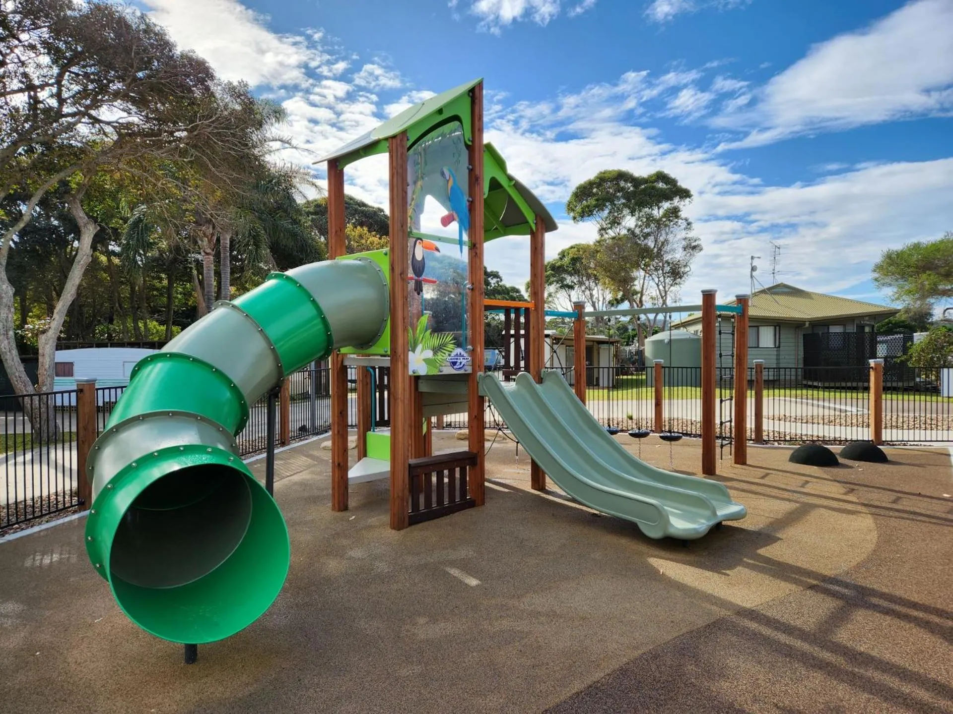 Children play ground in Lakesea Park