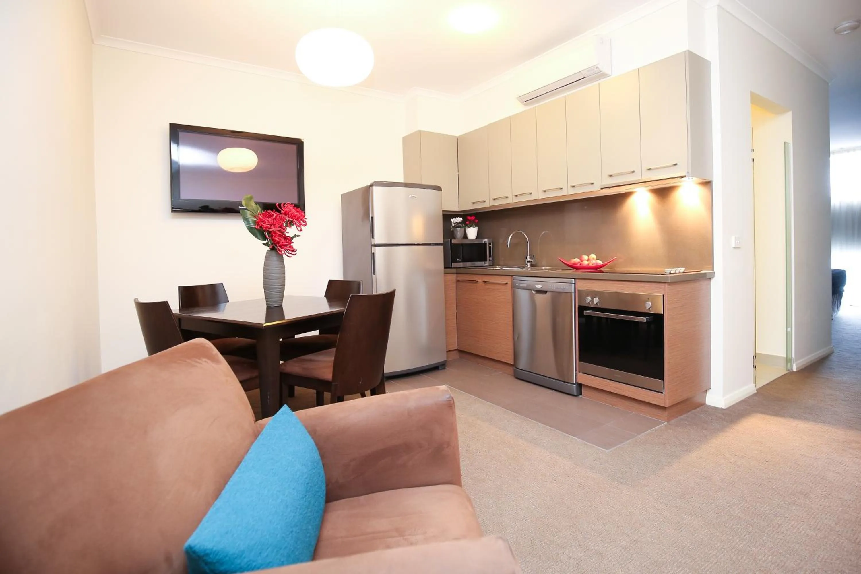 Kitchen or kitchenette in Indulge Apartments - Ontario