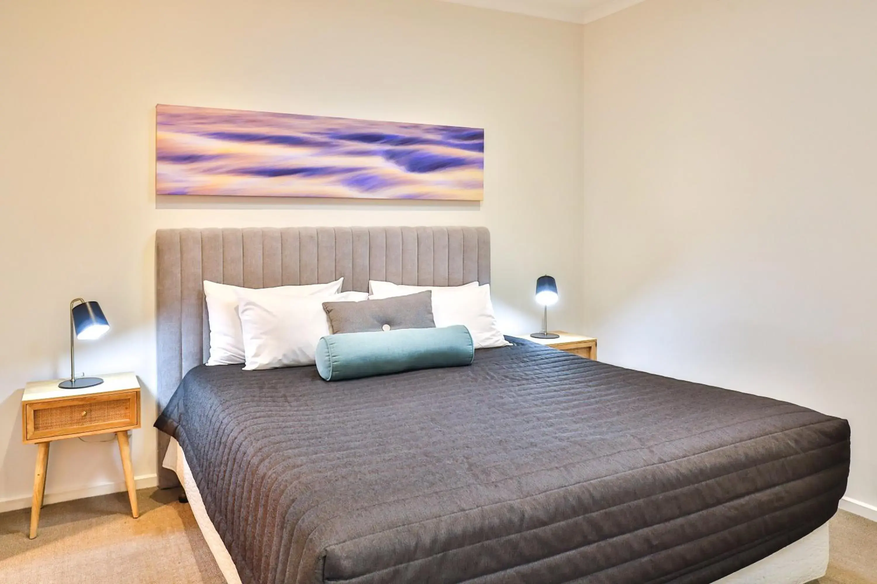 Bedroom, Bed in Indulge Apartments - Langtree Bedroom, Bed in Indulge Apartments - Langtree