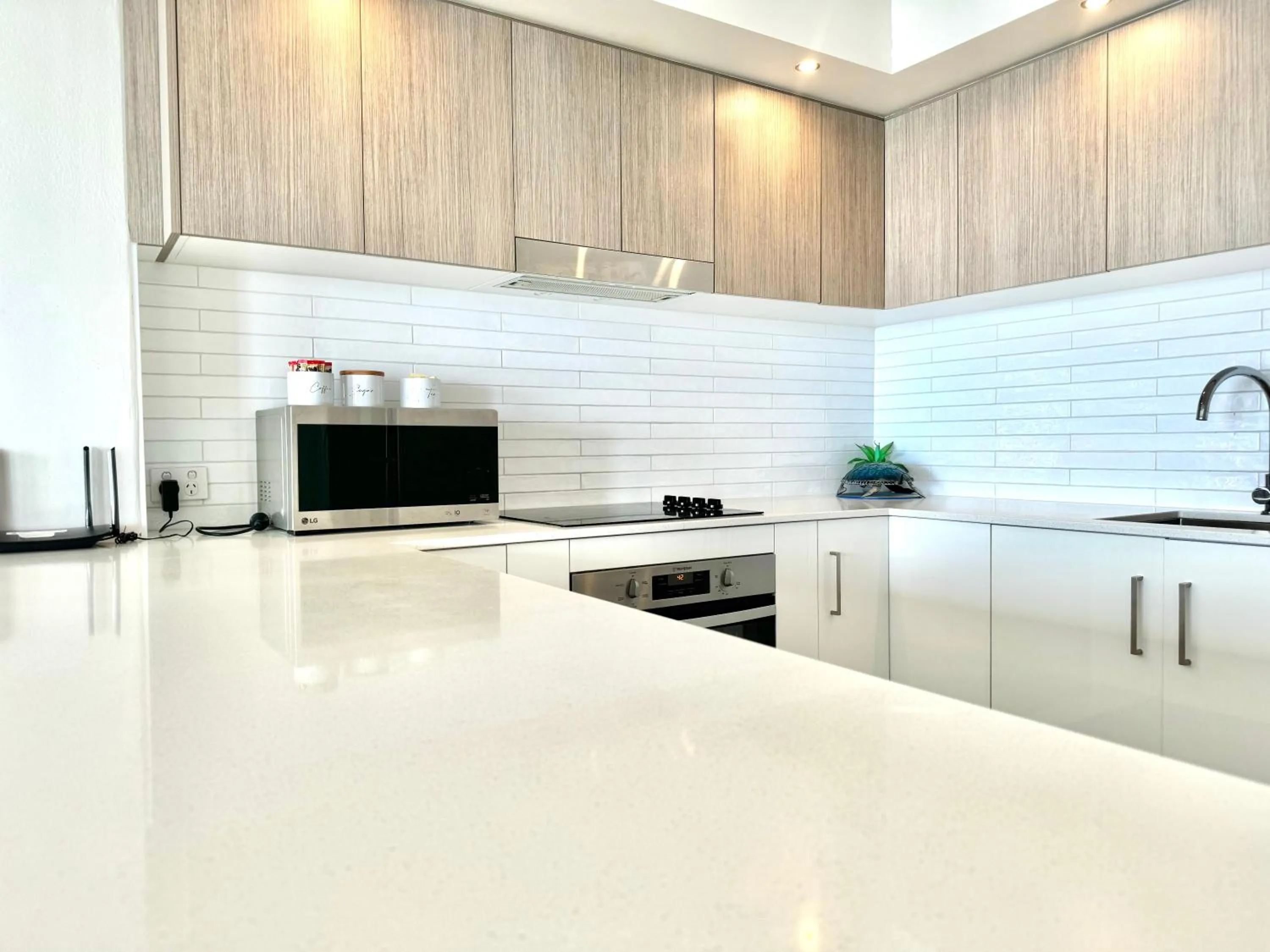 kitchen in Hillhaven Holiday Apartments