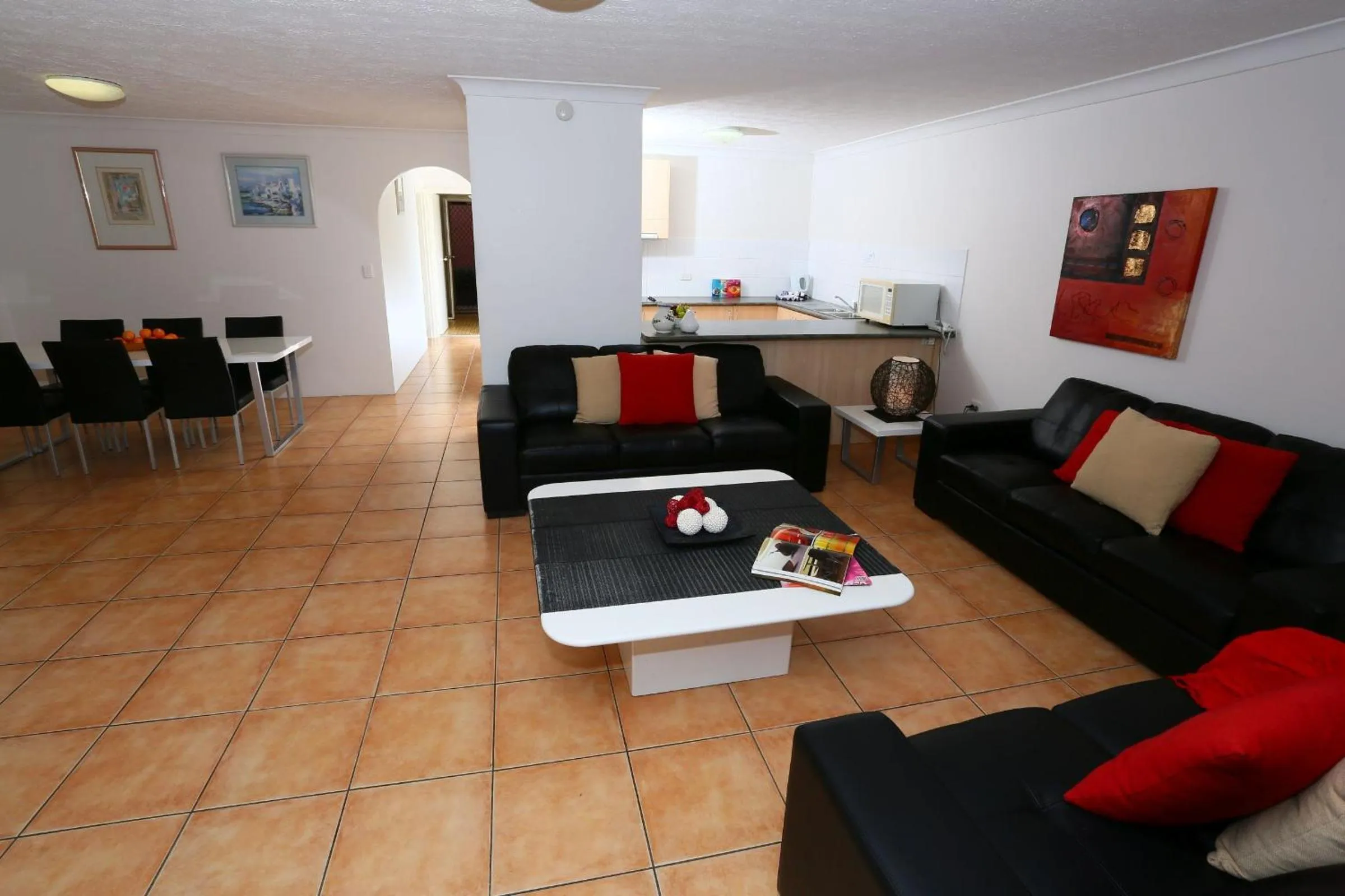 Seating area in St Tropez Resort