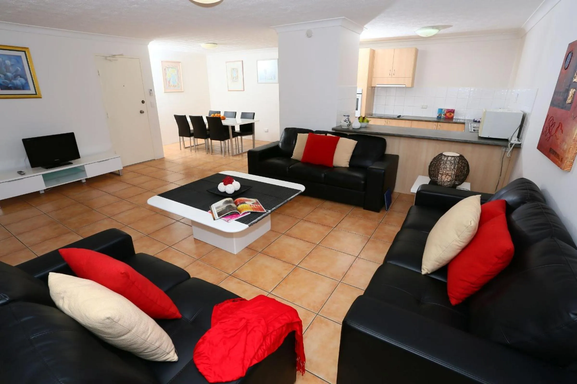 Seating area in St Tropez Resort