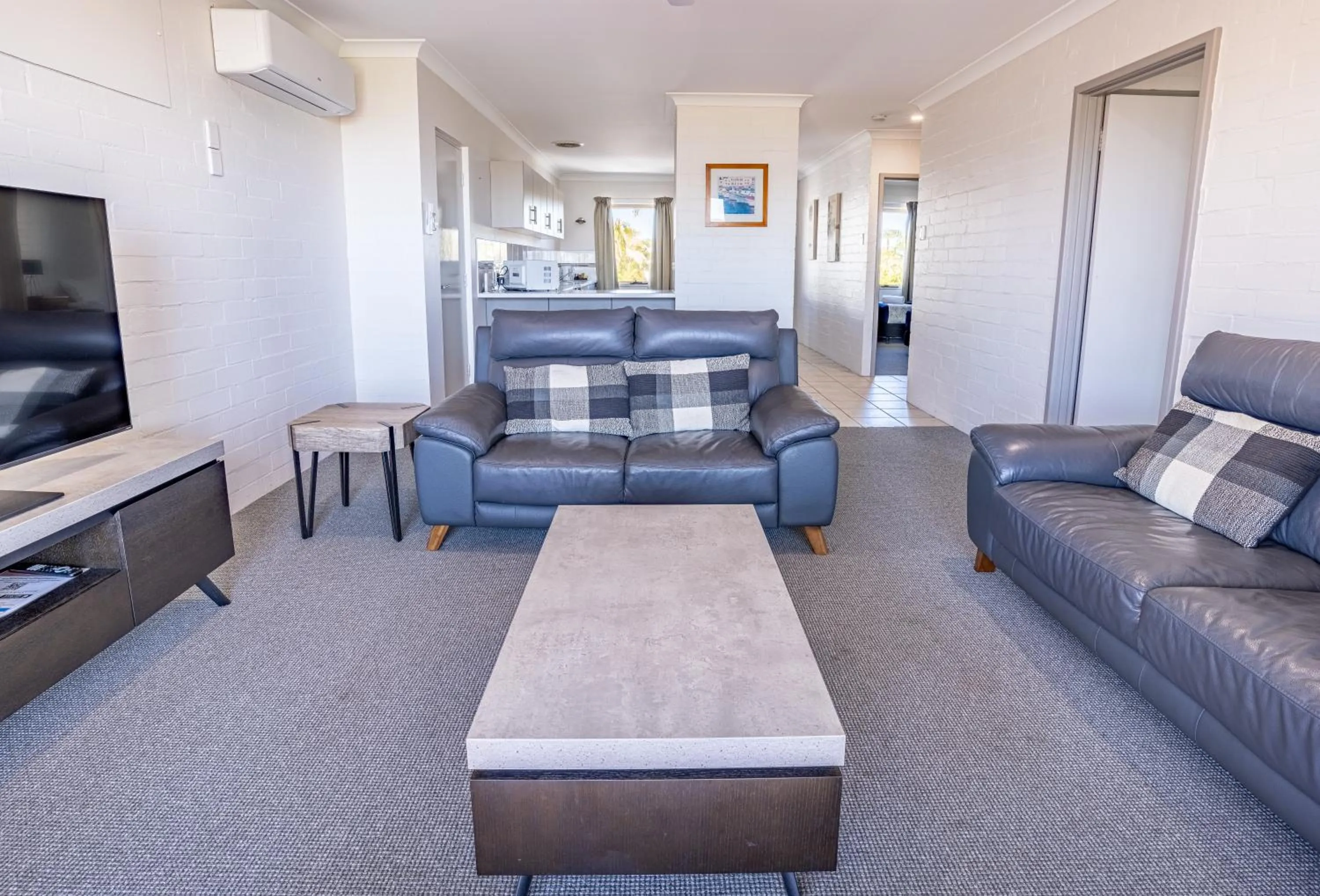 Living room in Kalbarri Murchison View Apartments