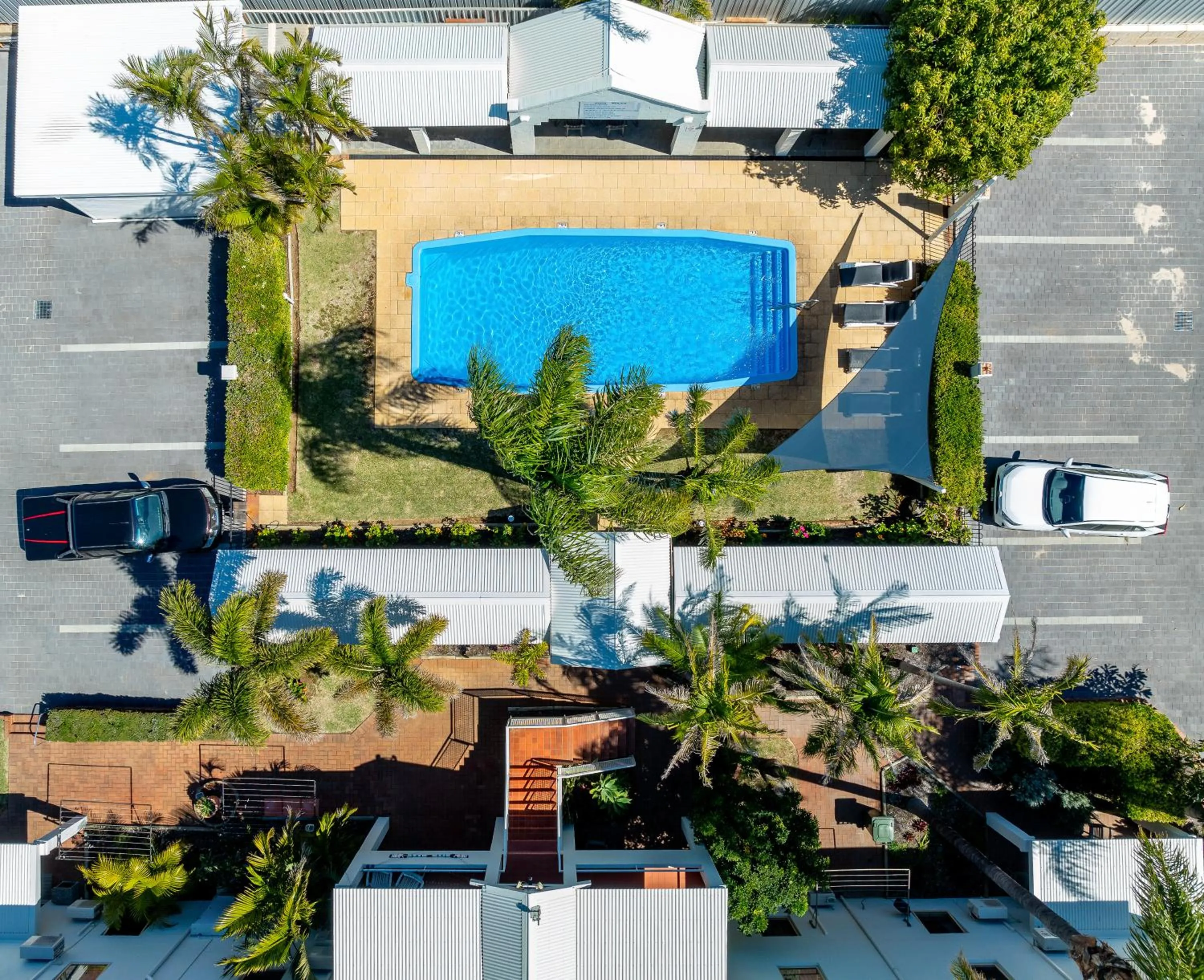 Swimming pool in Kalbarri Murchison View Apartments