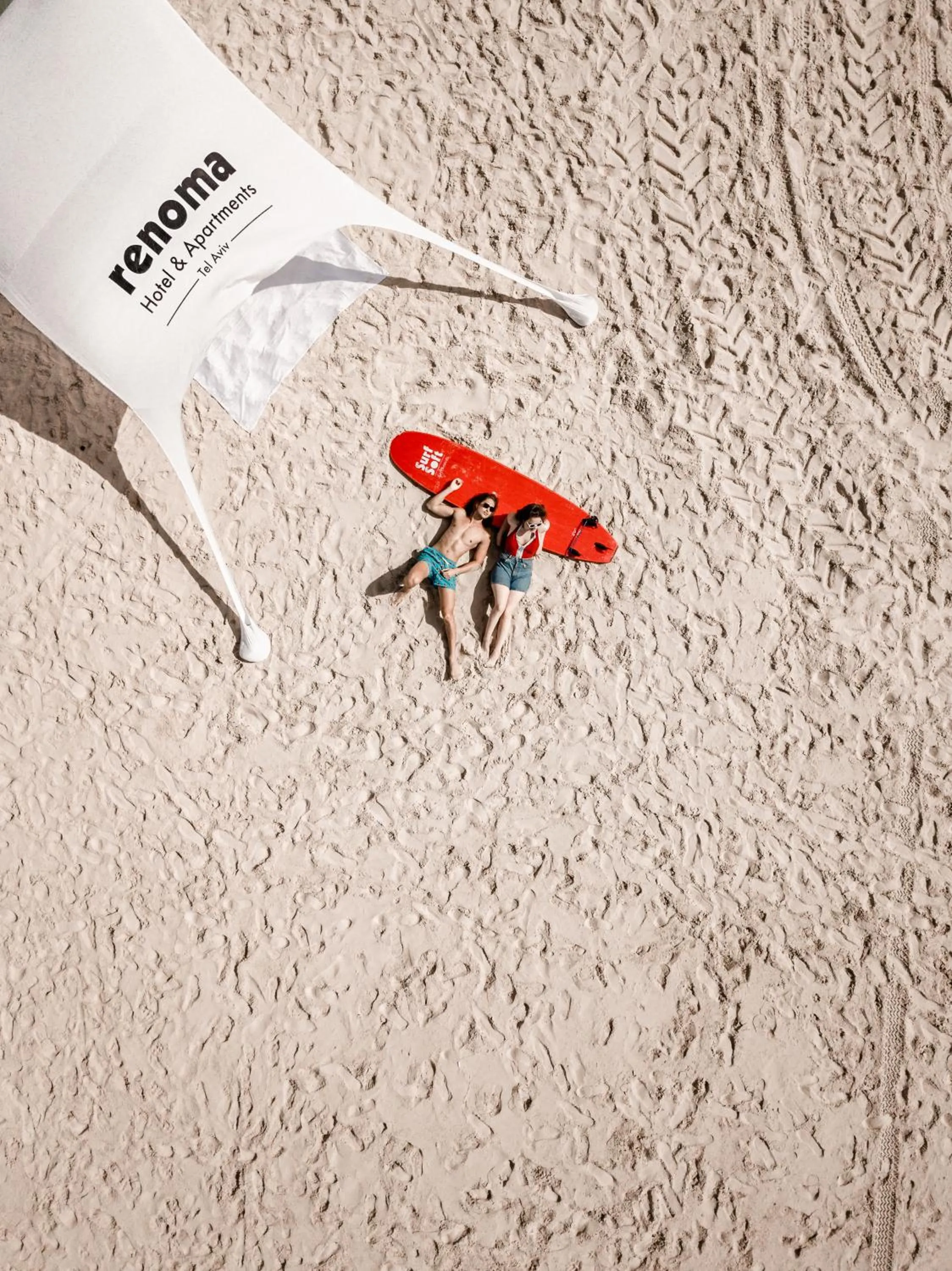 Beach in Renoma Apartments