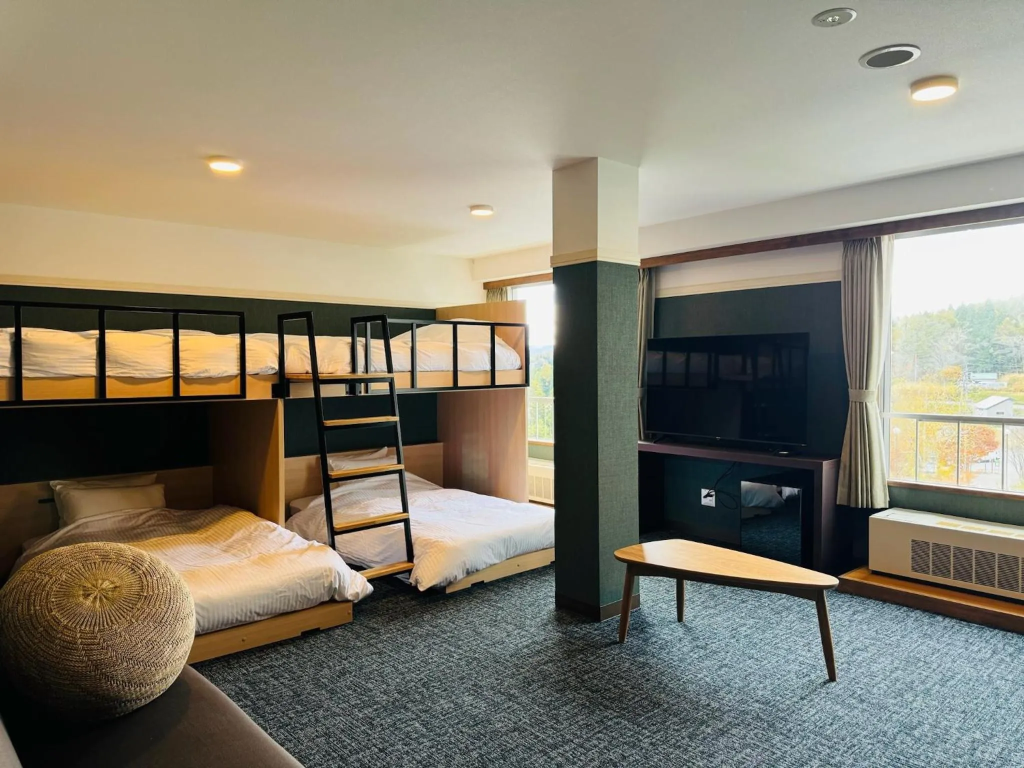 Bedroom, Bed in Hakuba Alps Hotel