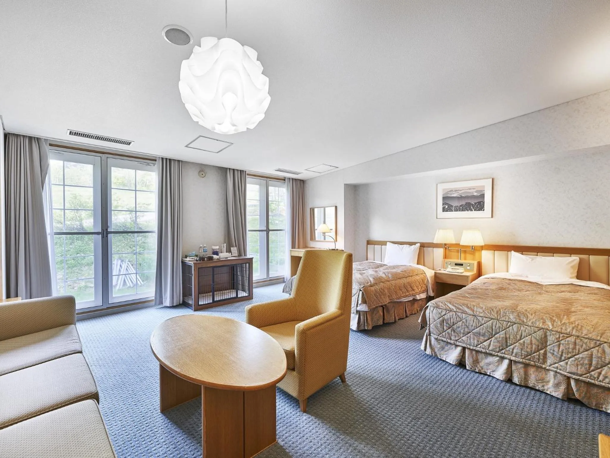 Photo of the whole room, Bed in Hakuba Alps Hotel