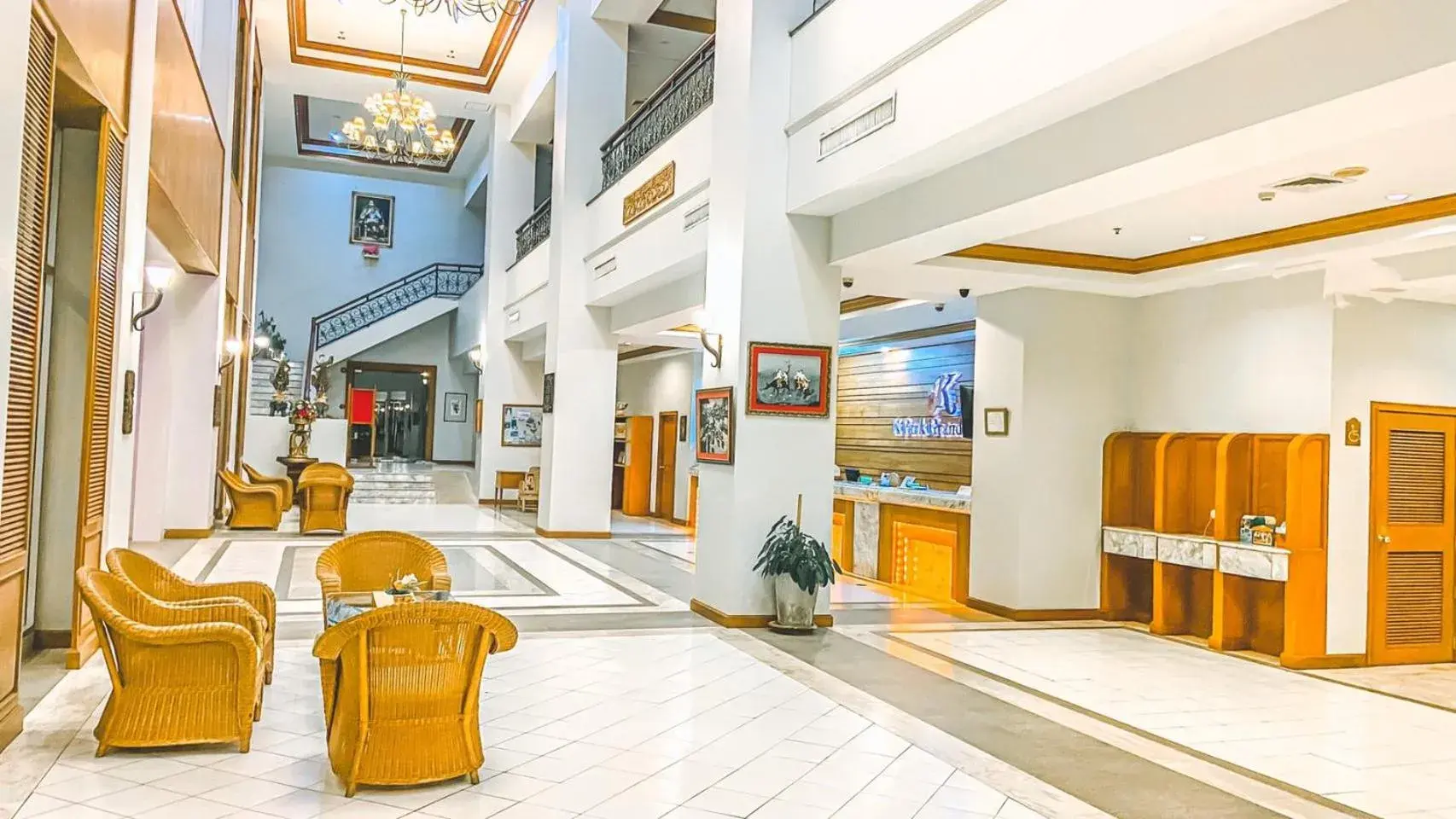 Lobby or reception in K Park Grand Hotel Lobby or reception in K Park Grand Hotel