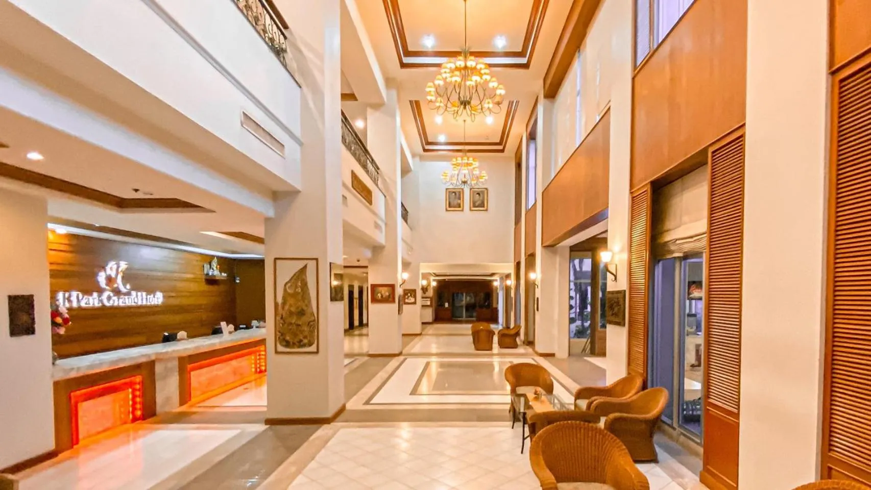 Lobby or reception in K Park Grand Hotel