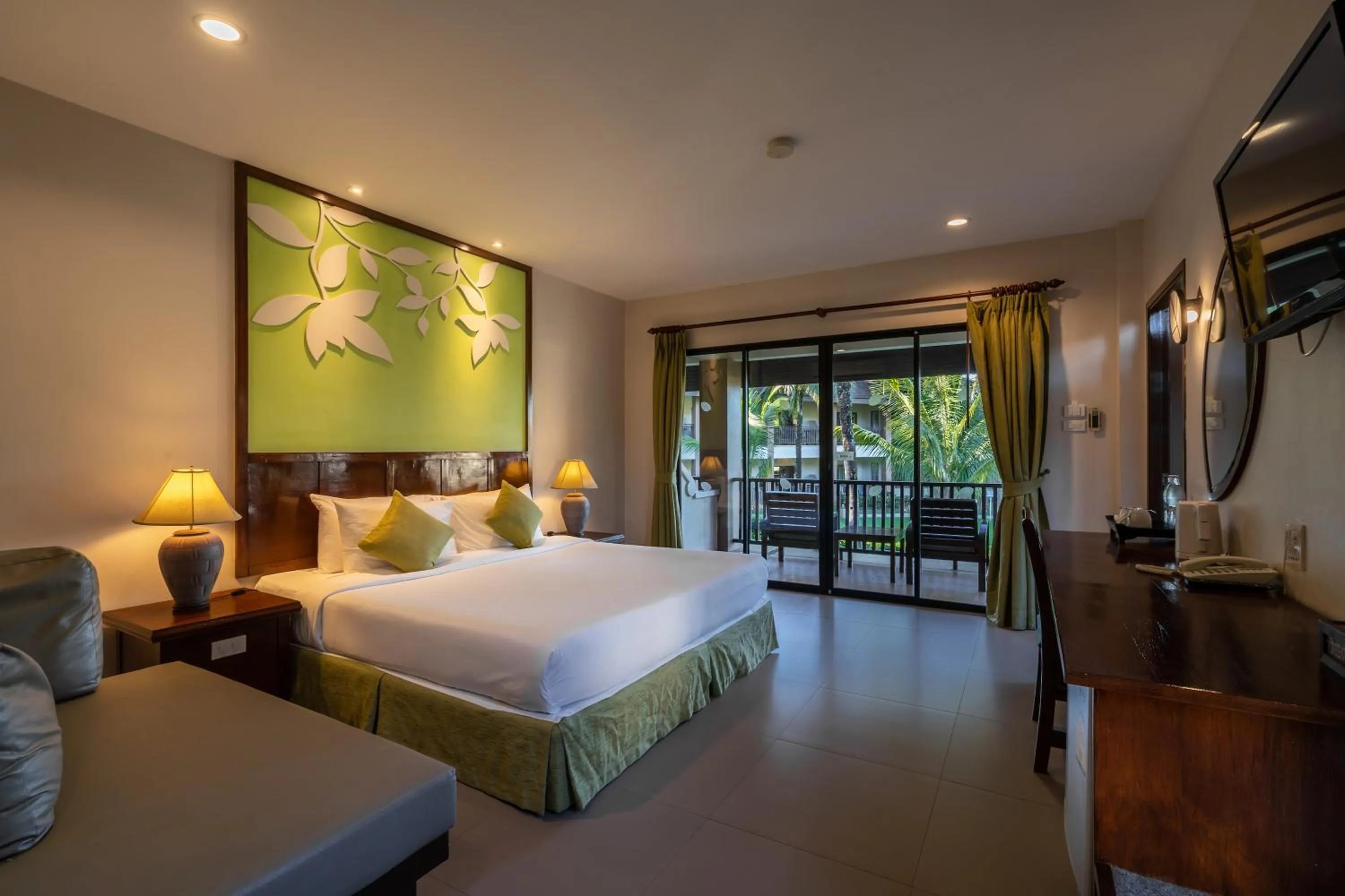 Bed in The Leaf Oceanside by Katathani - SHA Extra Plus