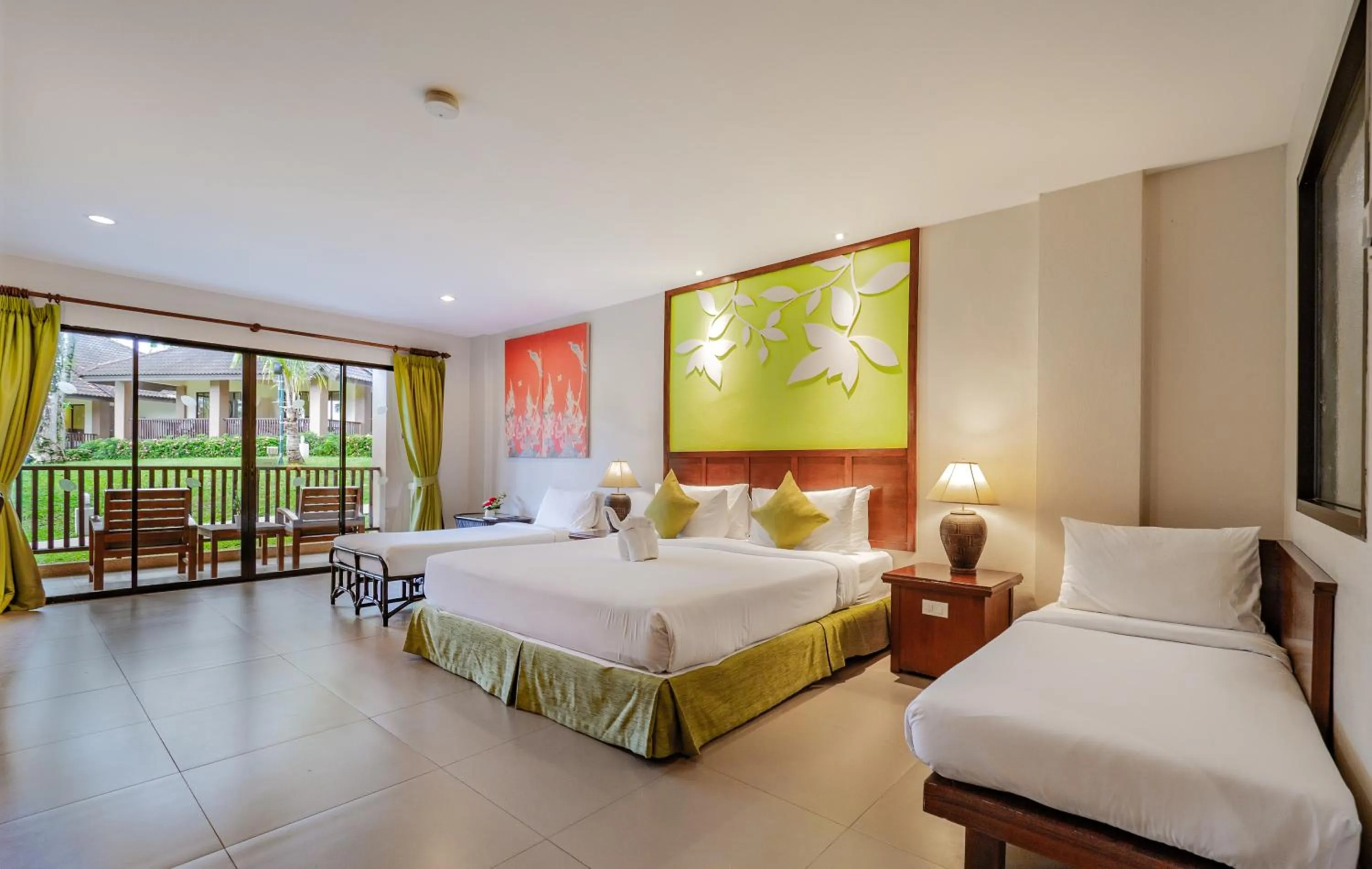 Bedroom, Bed in The Leaf Oceanside by Katathani - SHA Extra Plus