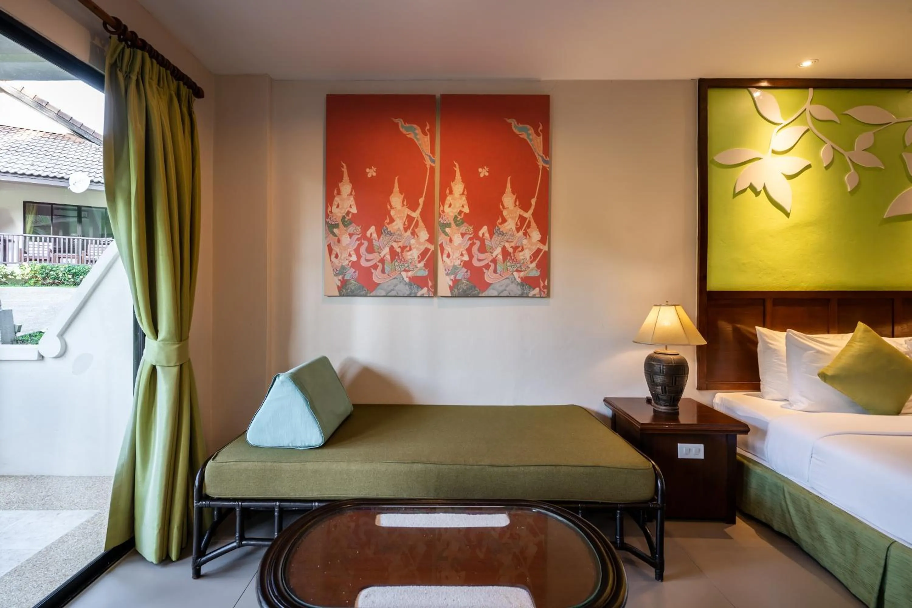 Bed in The Leaf Oceanside by Katathani - SHA Extra Plus