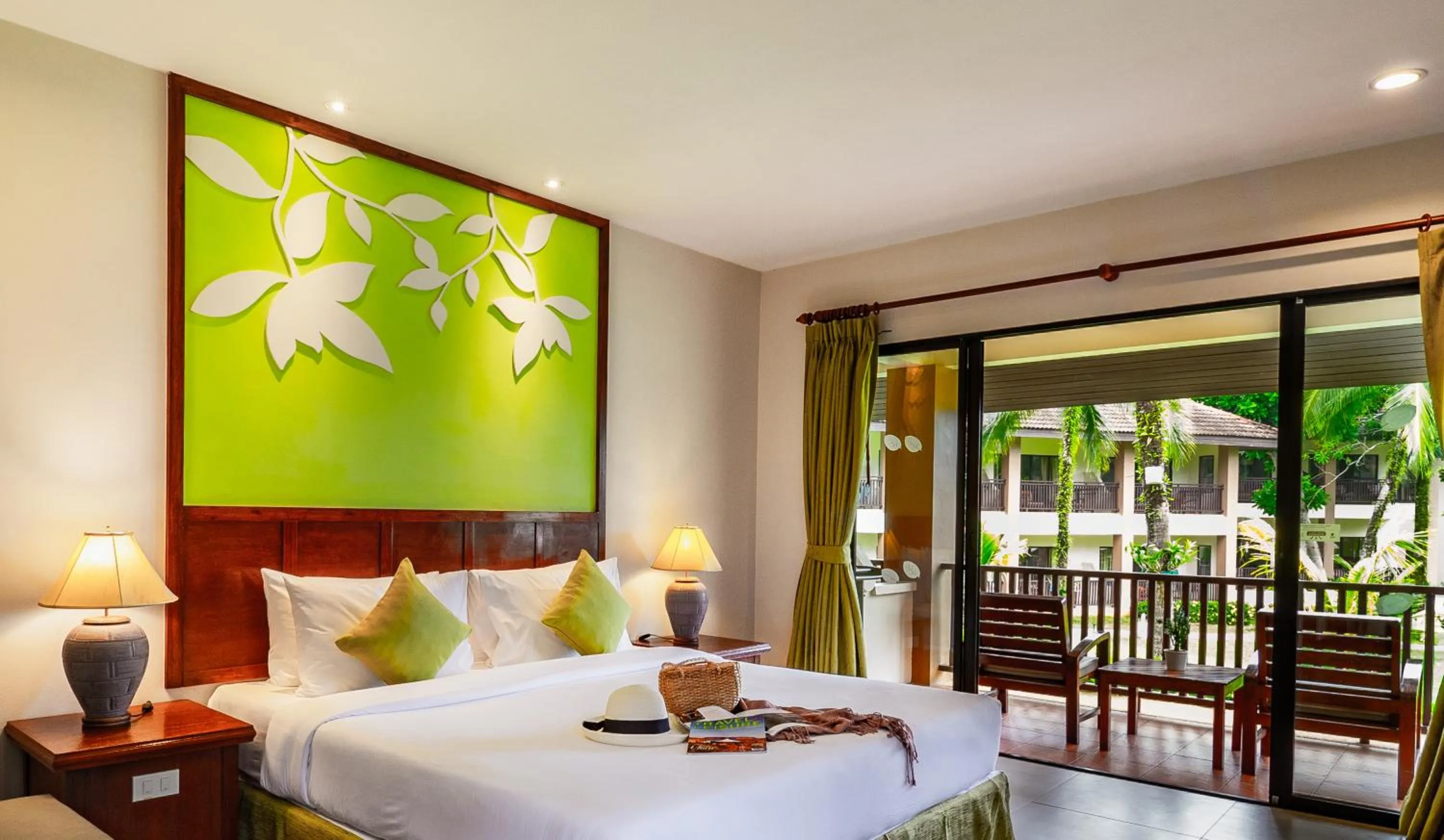 Bedroom, Bed in The Leaf Oceanside by Katathani - SHA Extra Plus