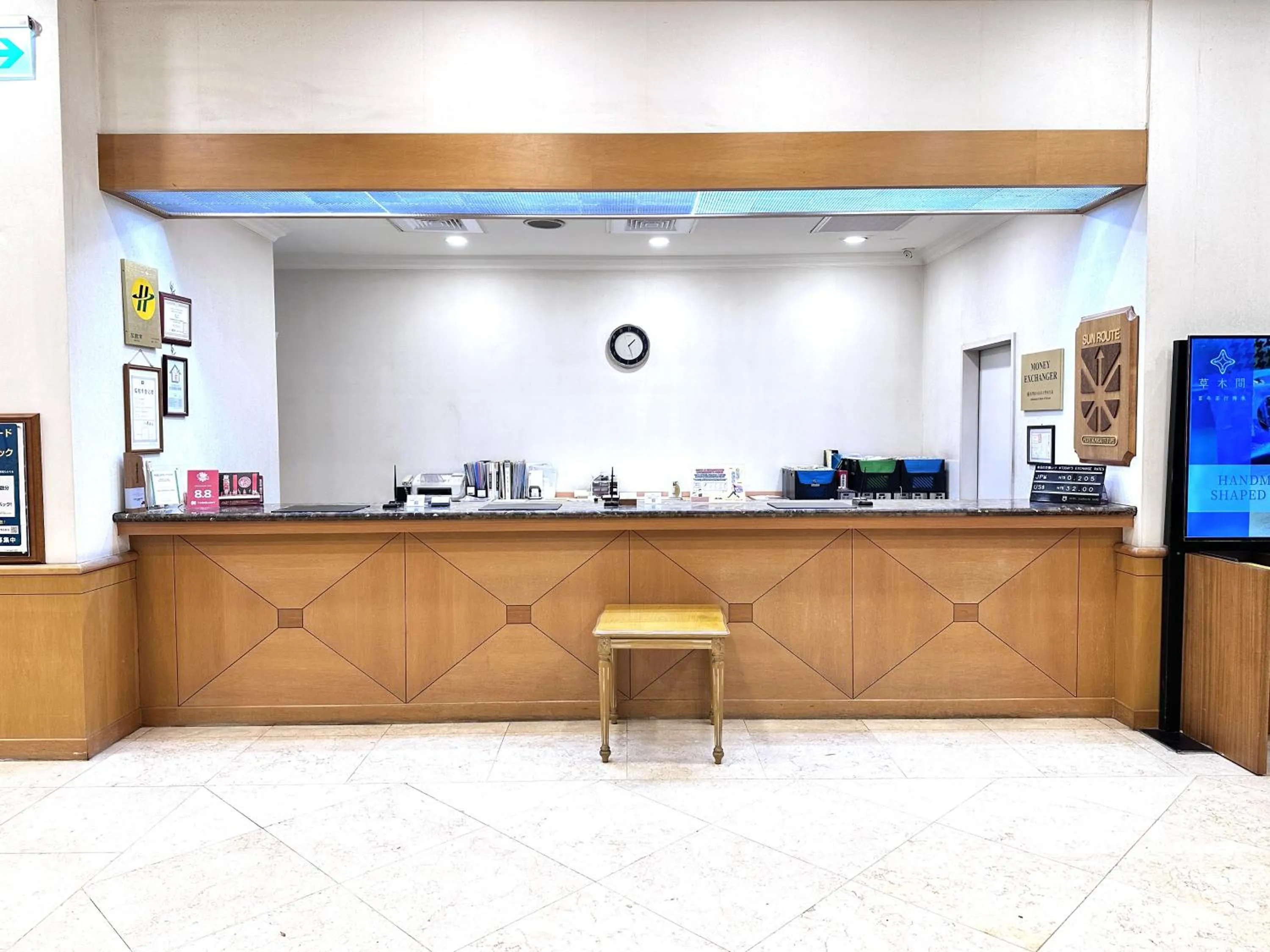 Lobby or reception in Hotel Sunroute Taipei