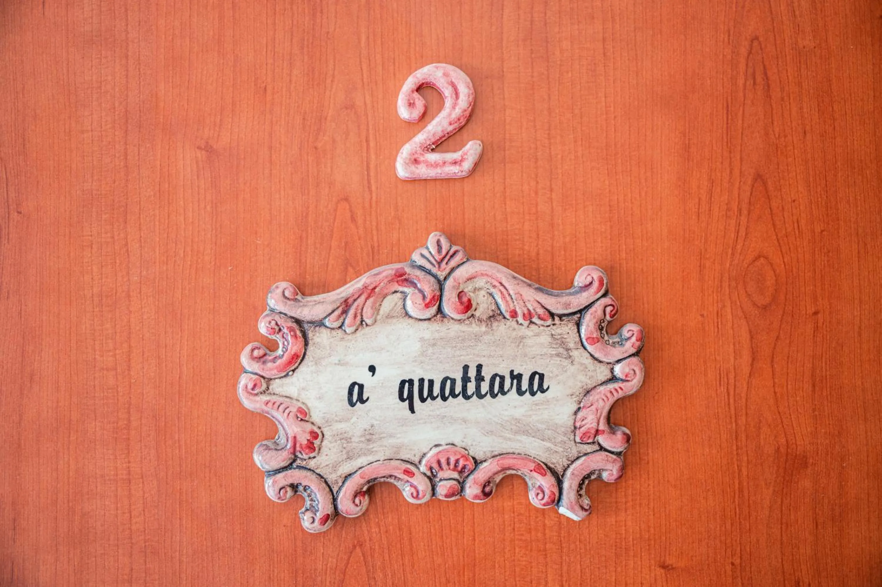 Decorative detail in B&B Marranzano