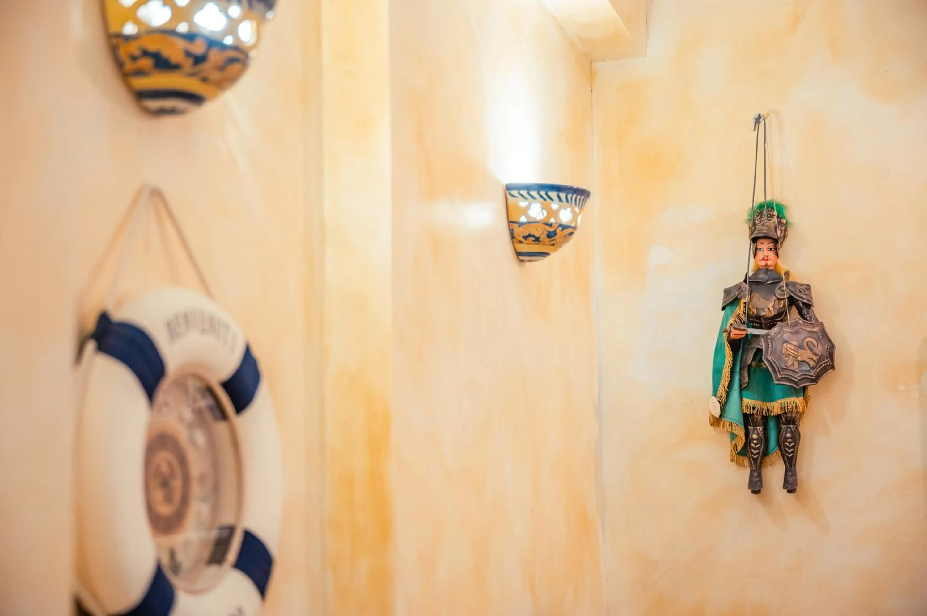 Decorative detail in B&B Marranzano