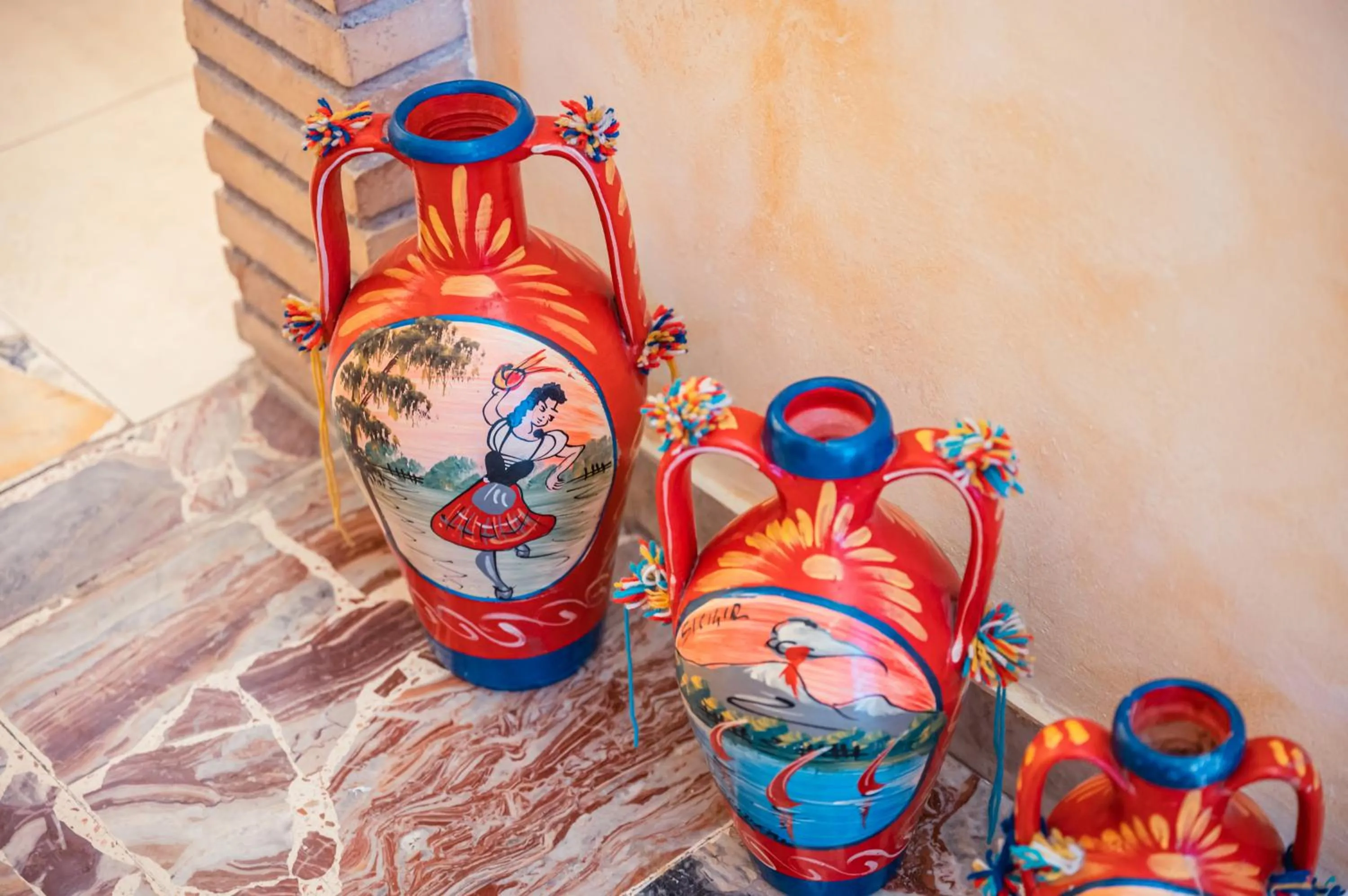 Decorative detail in B&B Marranzano