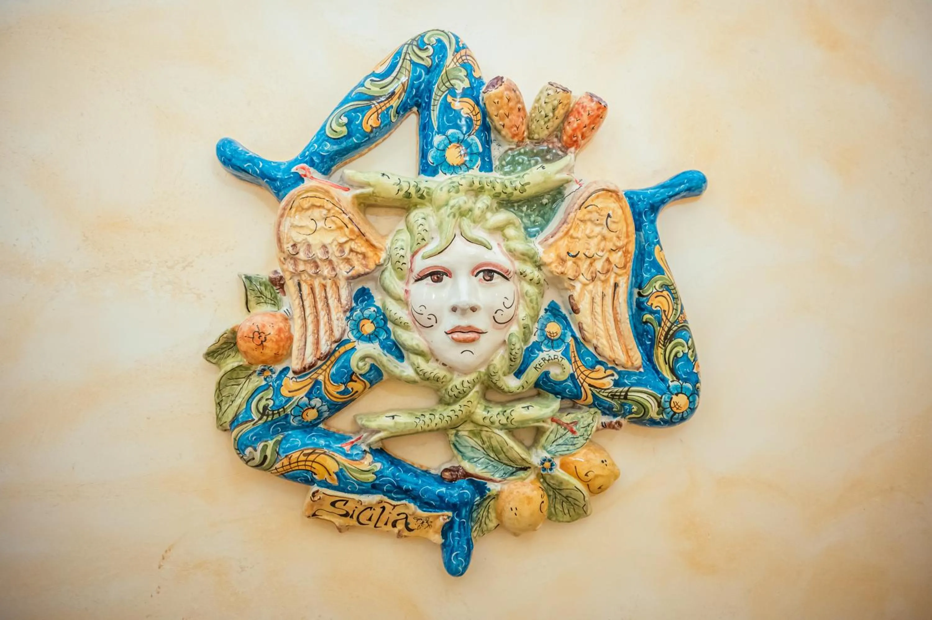 Decorative detail in B&B Marranzano