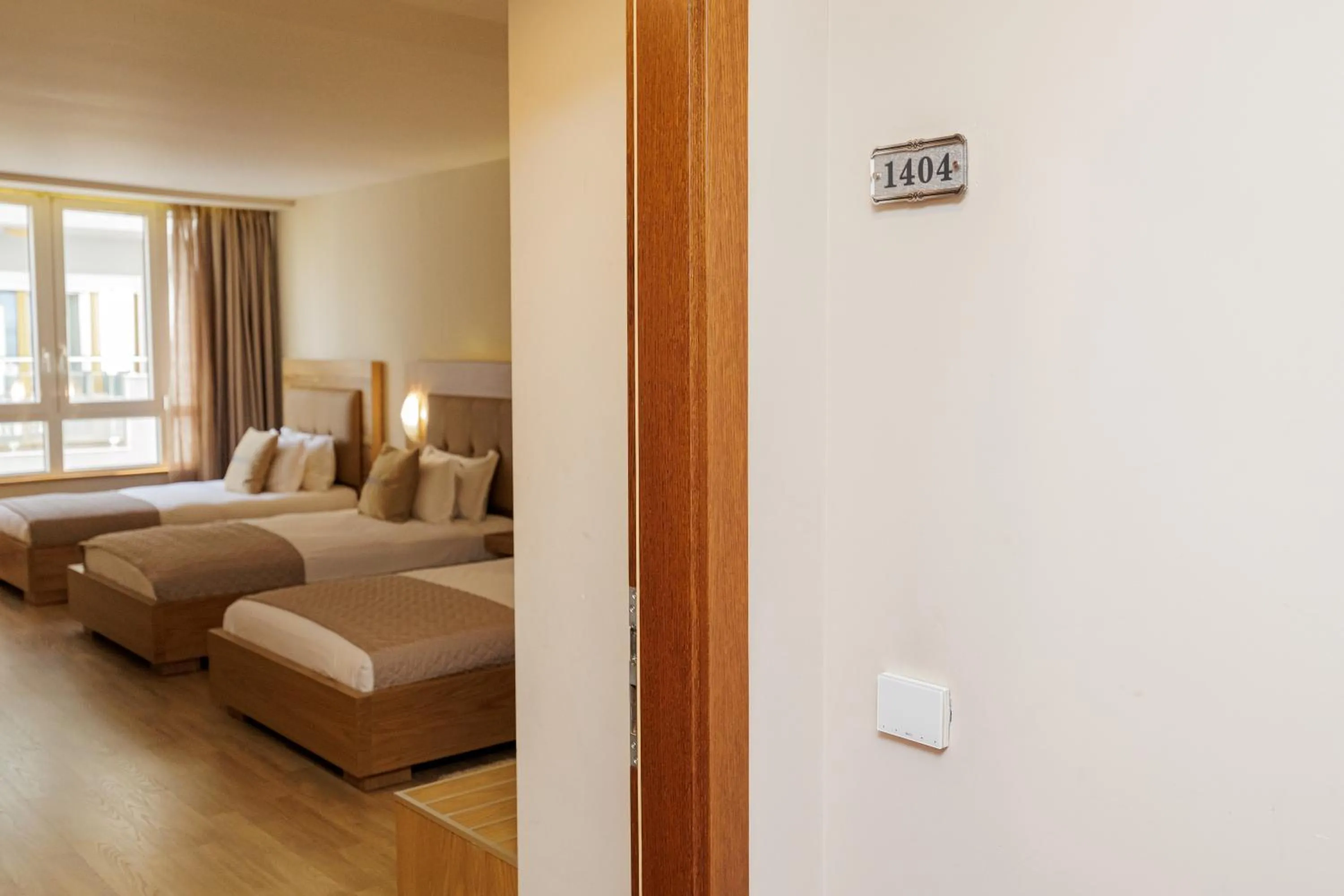 Bed in Sky Hotel Tirana