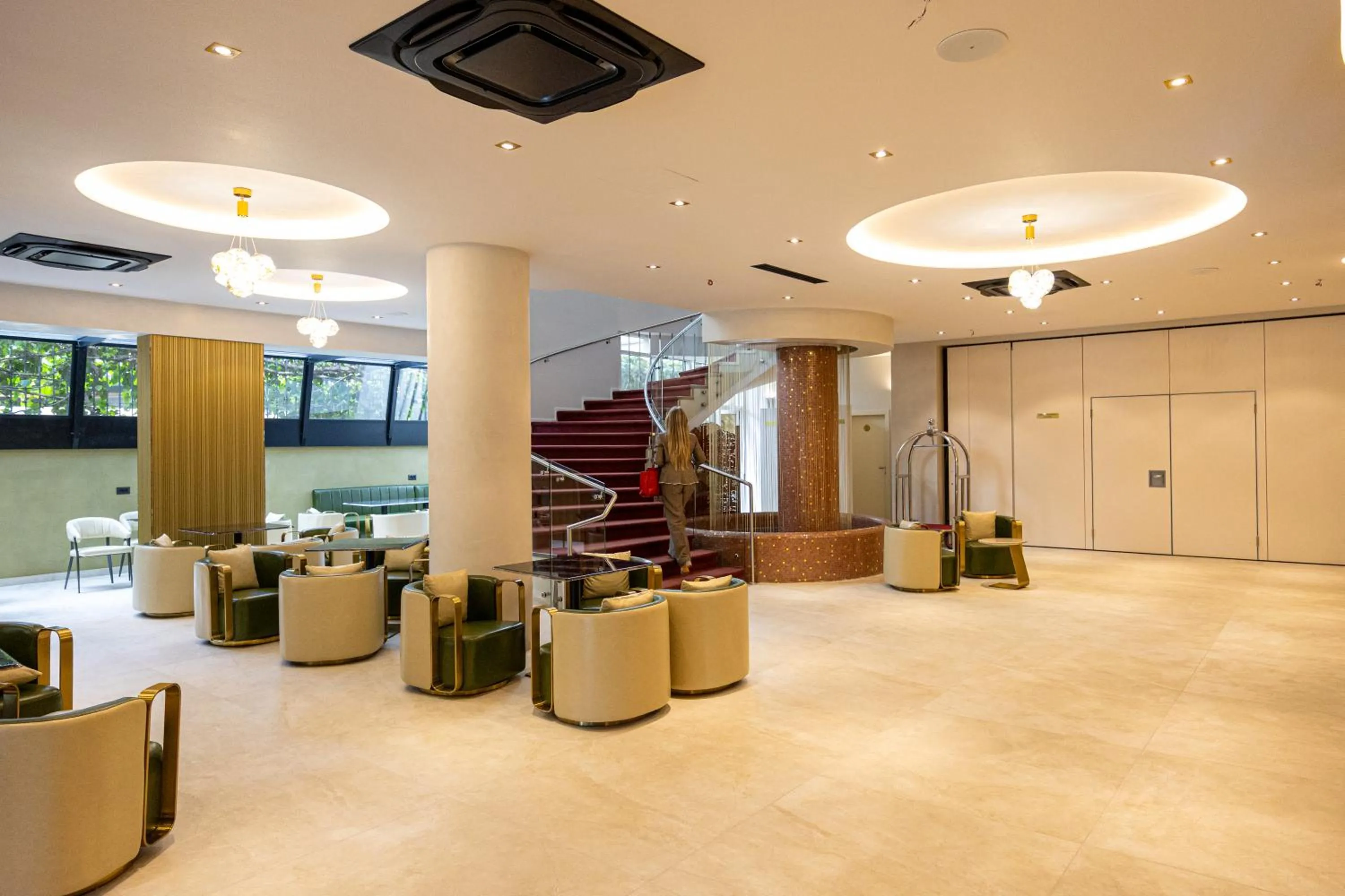 Living room in Sky Hotel Tirana