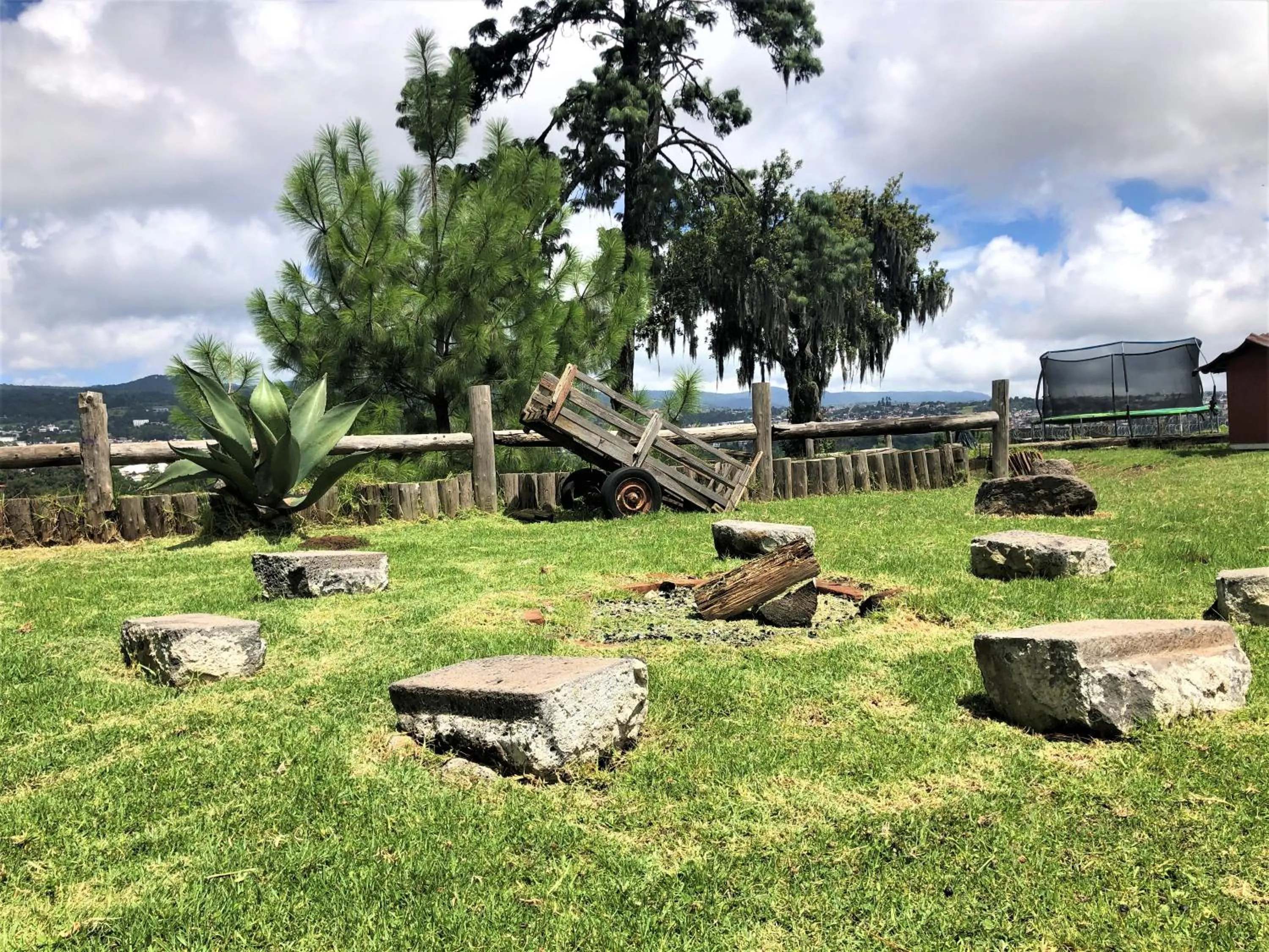 Garden in Cabañas Del Valle