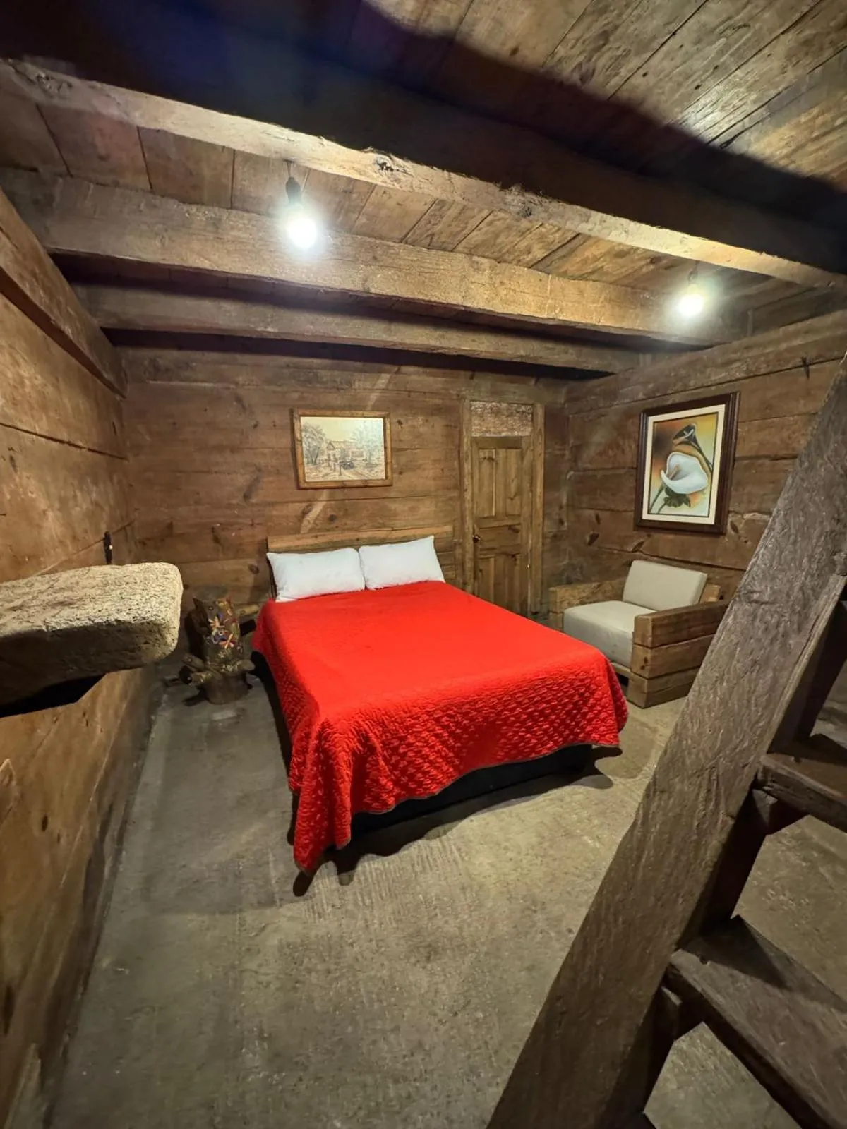 Bed in Cabañas Del Valle