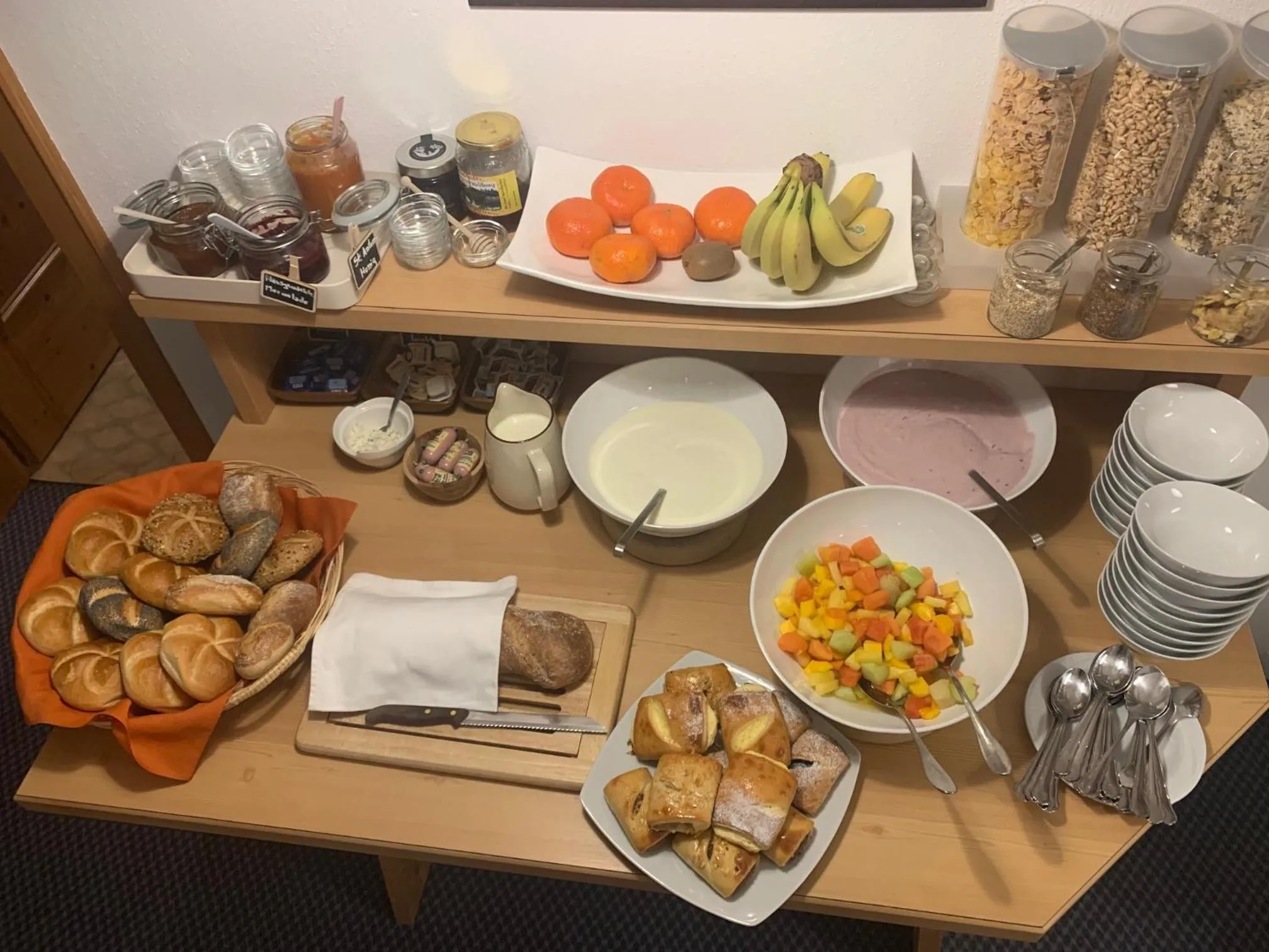 Breakfast in Aparthotel Alpin Life