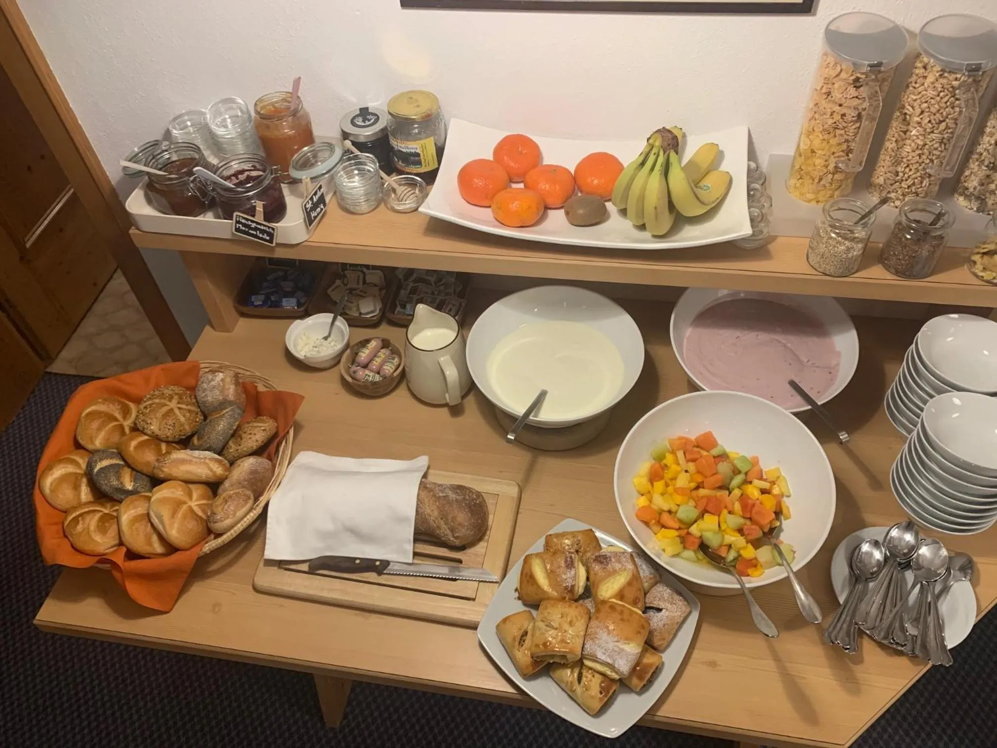 Breakfast in Aparthotel Alpin Life