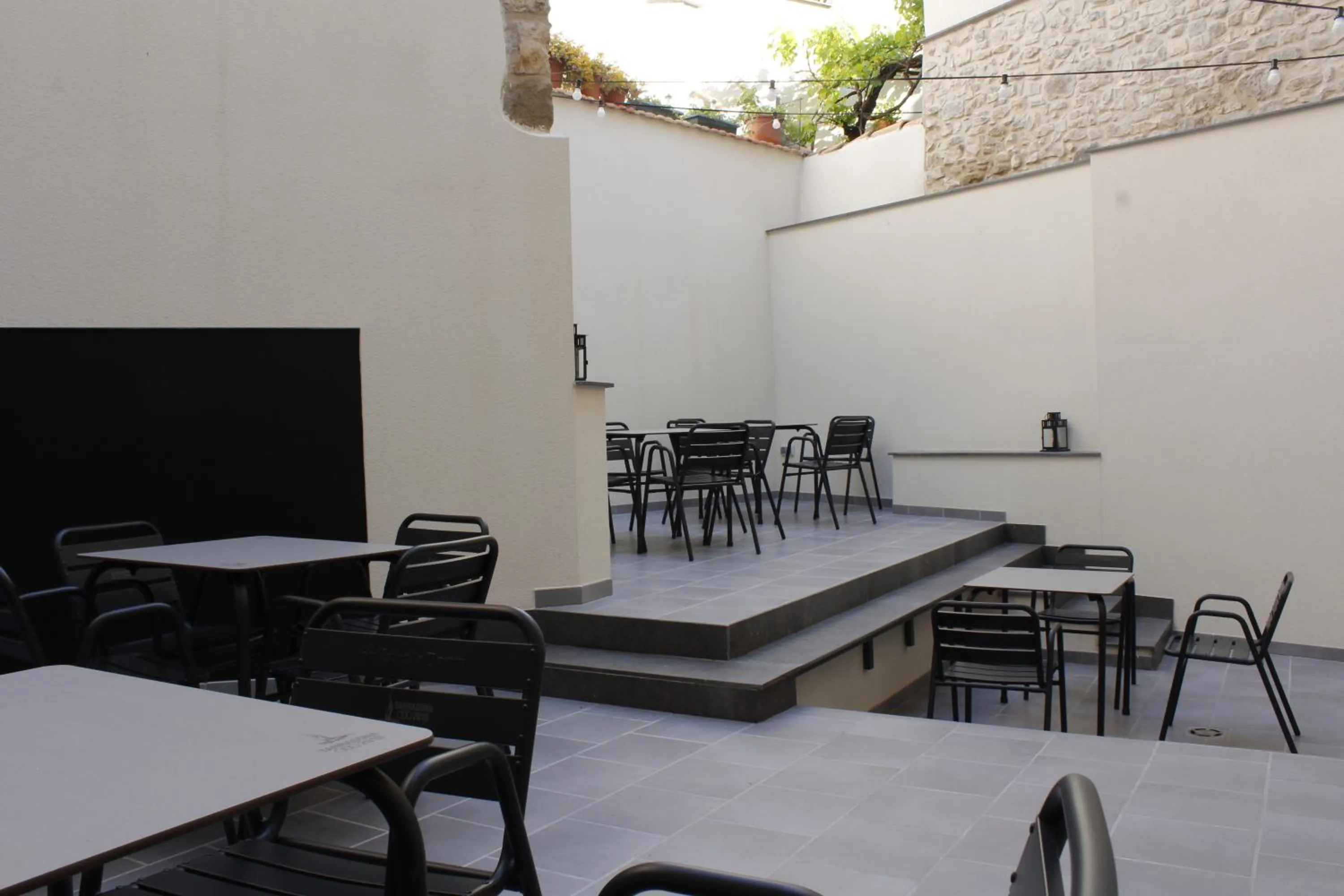 Patio in Hostal Universitat